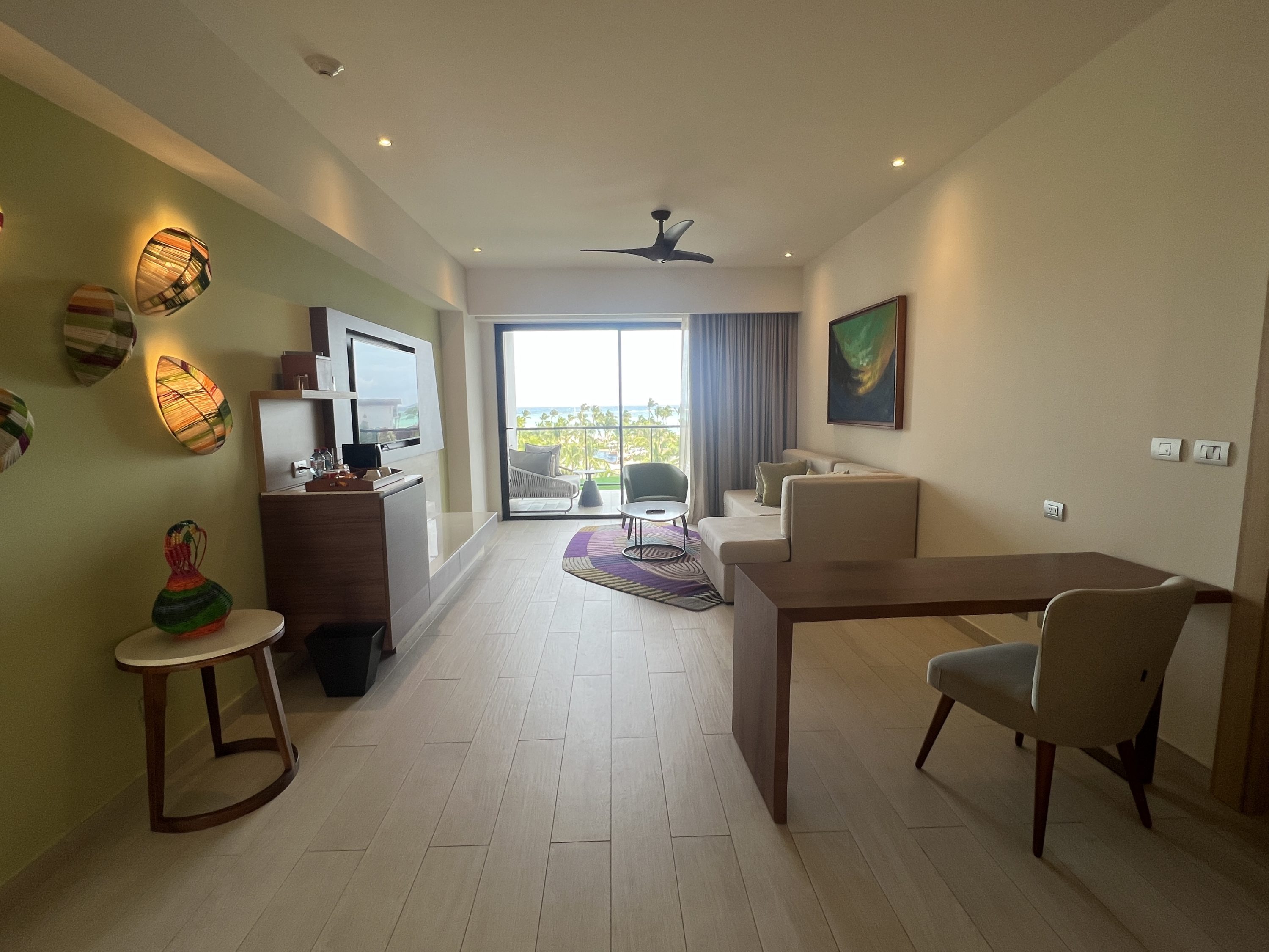 Hyatt Ziva Cap Cana Master suite living room