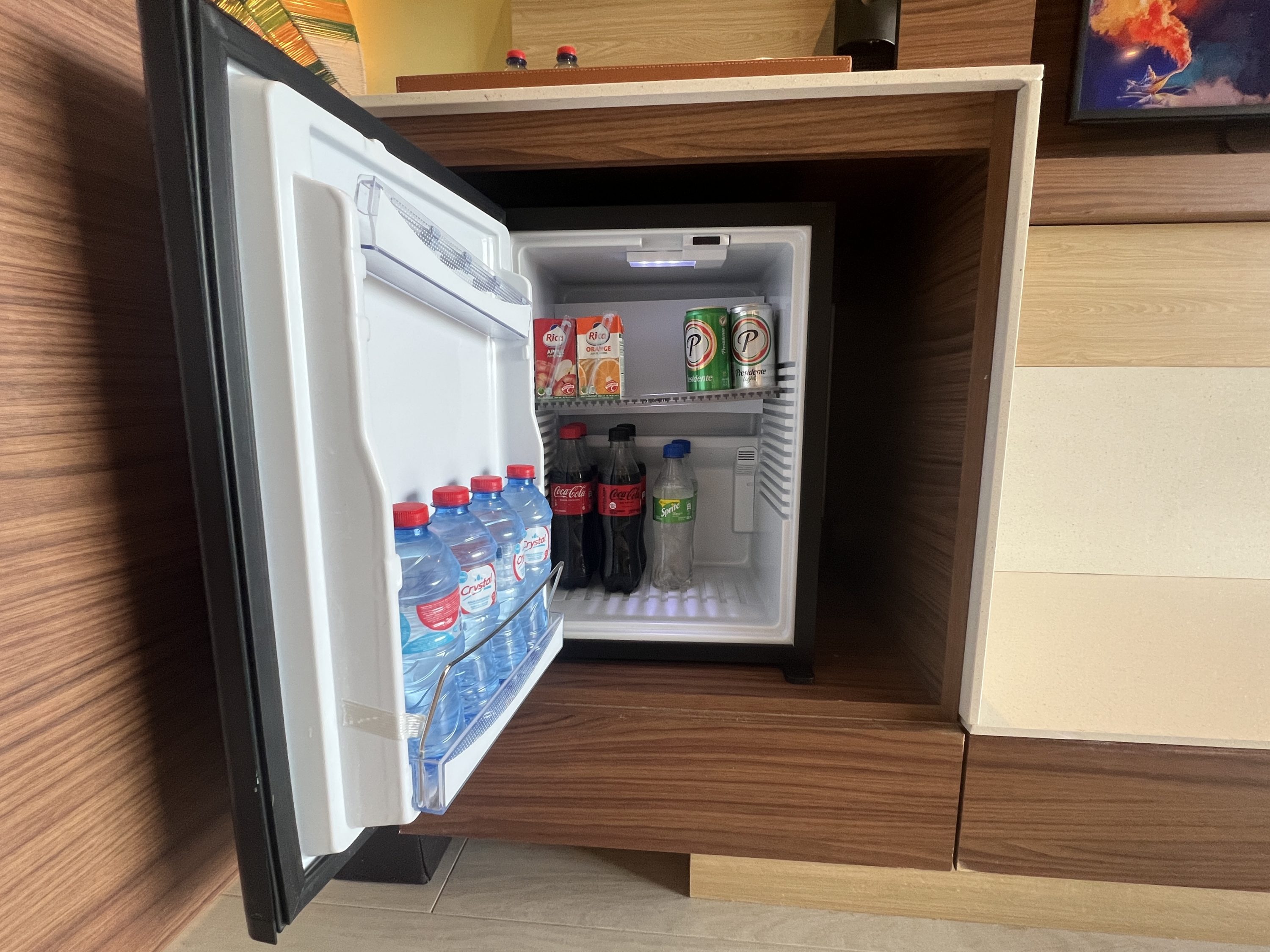 Hyatt Ziva Cap Cana Minifridge