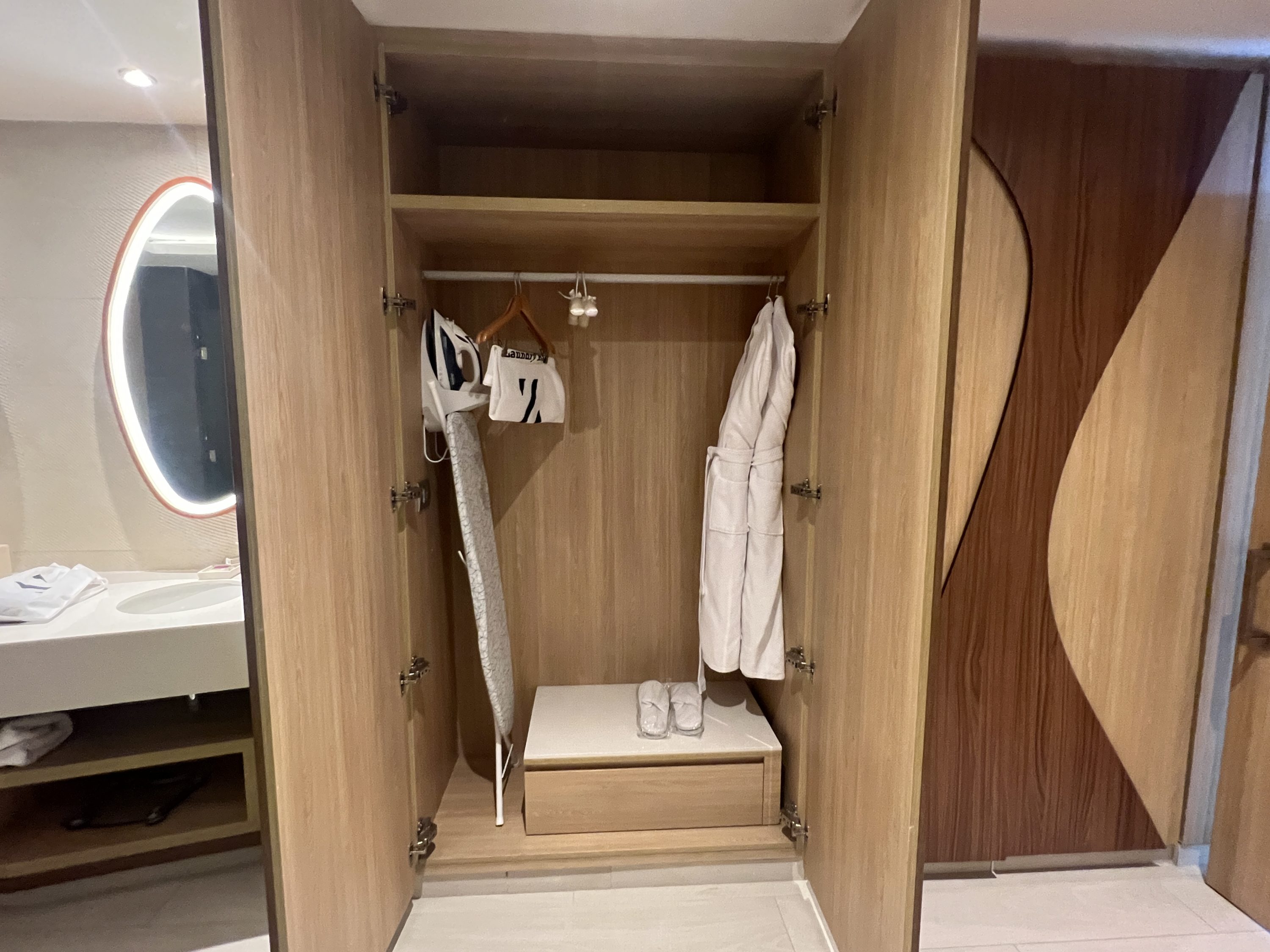 Hyatt Ziva Cap Cana Master closets