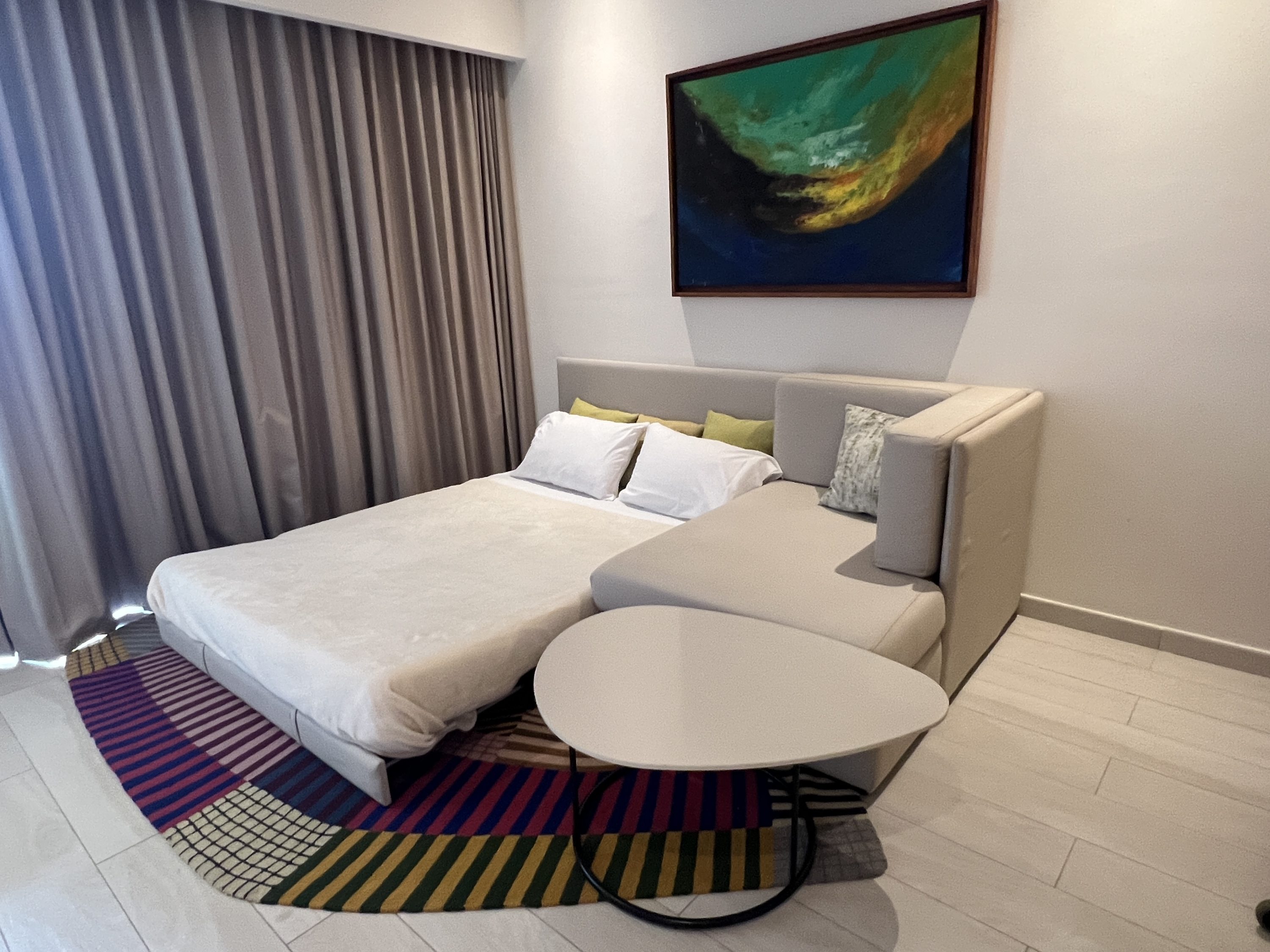 Hyatt Ziva Cap Cana sofabed