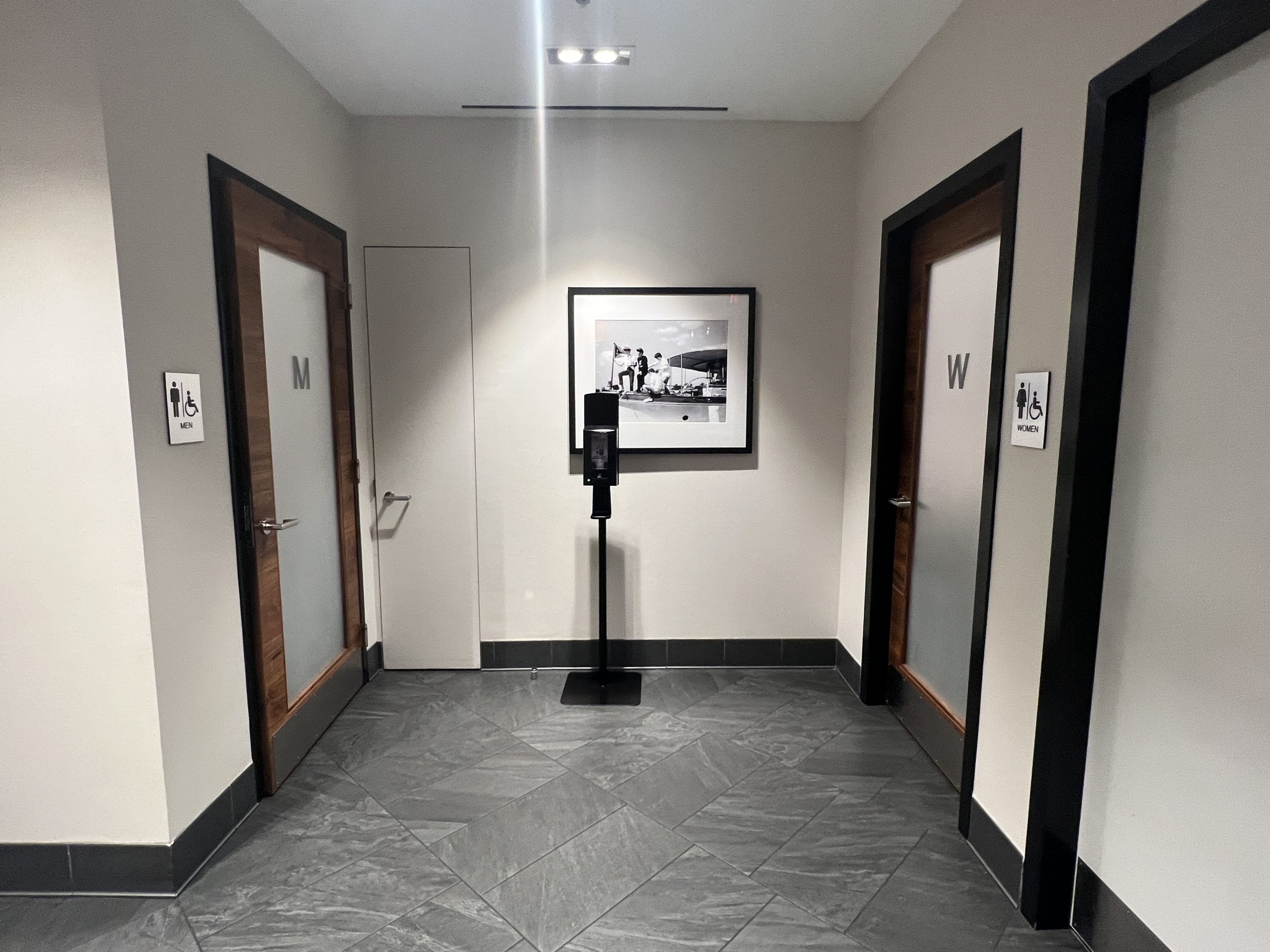 MIA Centurion Lounge restroom and showers