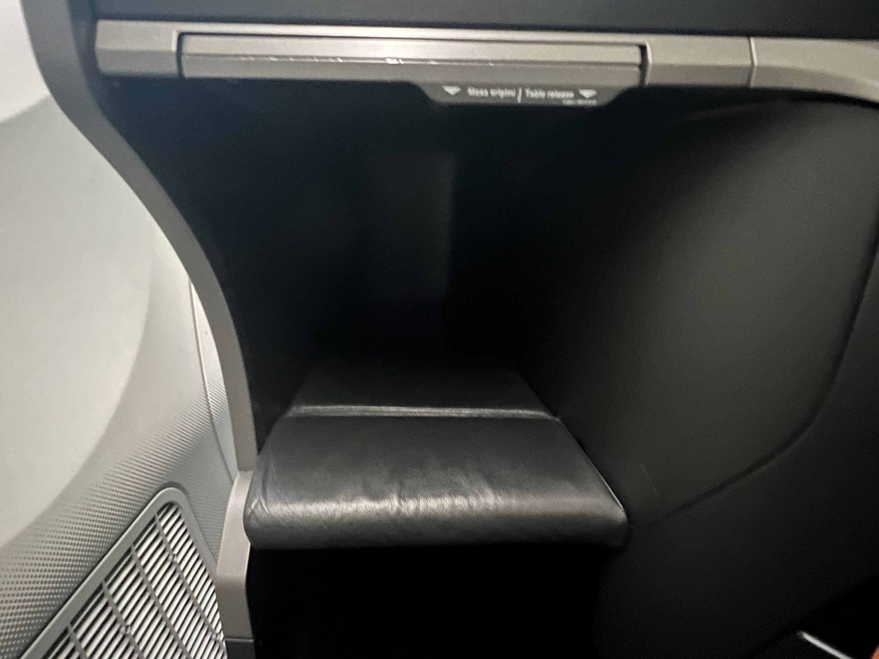 Turkish Airlines Business Class Seat 787-9 Footwell