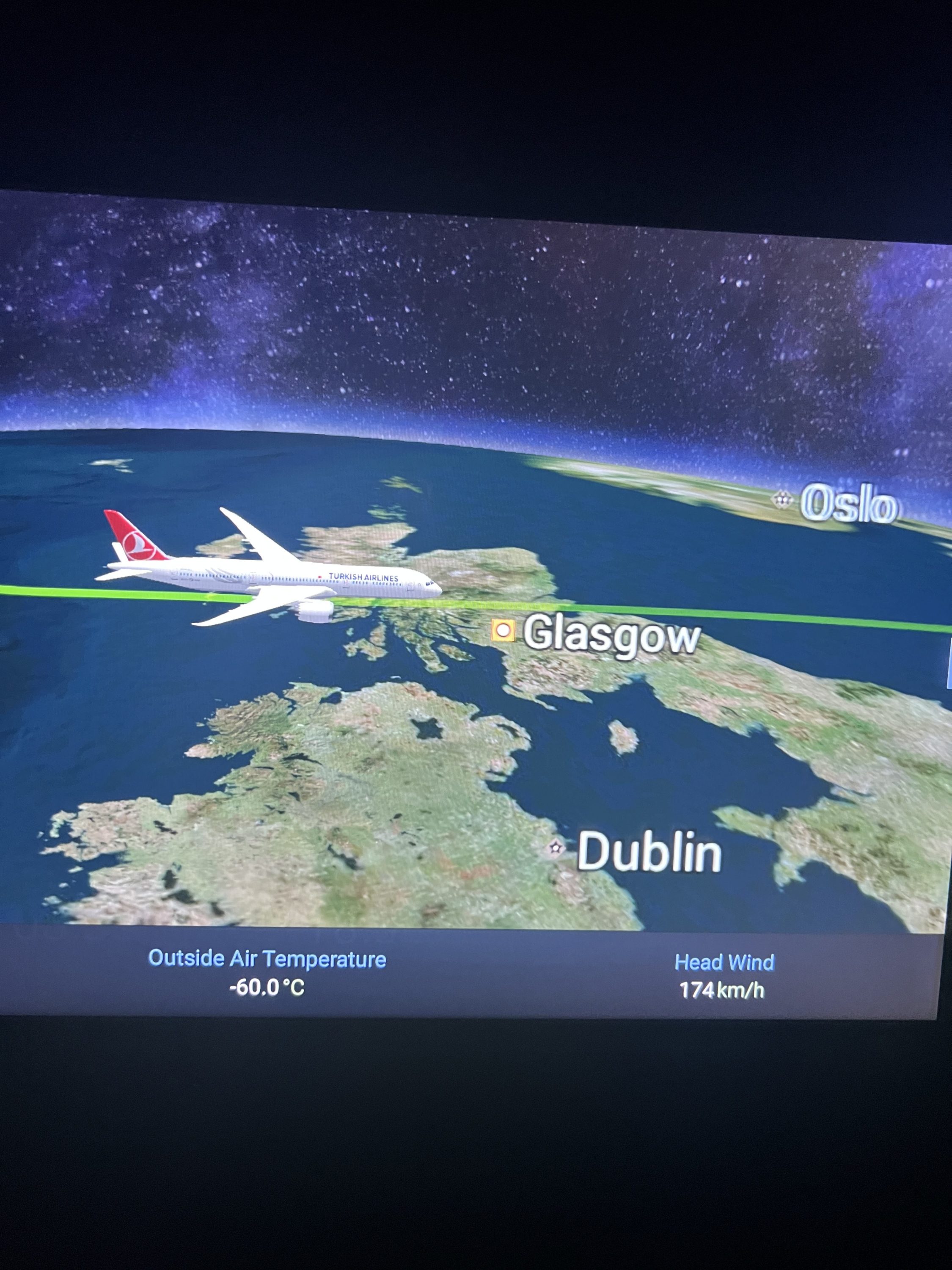 Turkish Airlines Flight Map