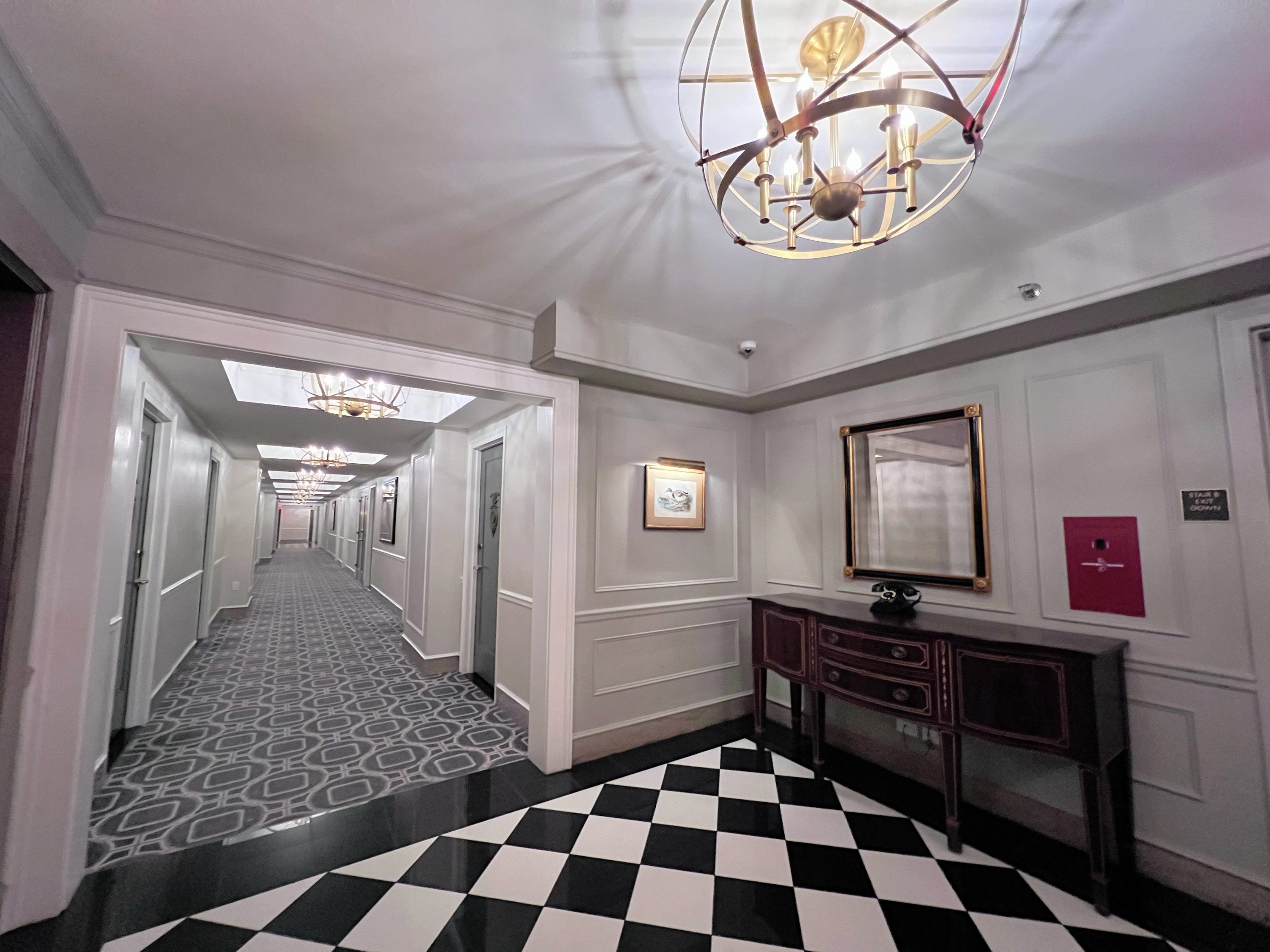 InterContinental New York Barclay hallway