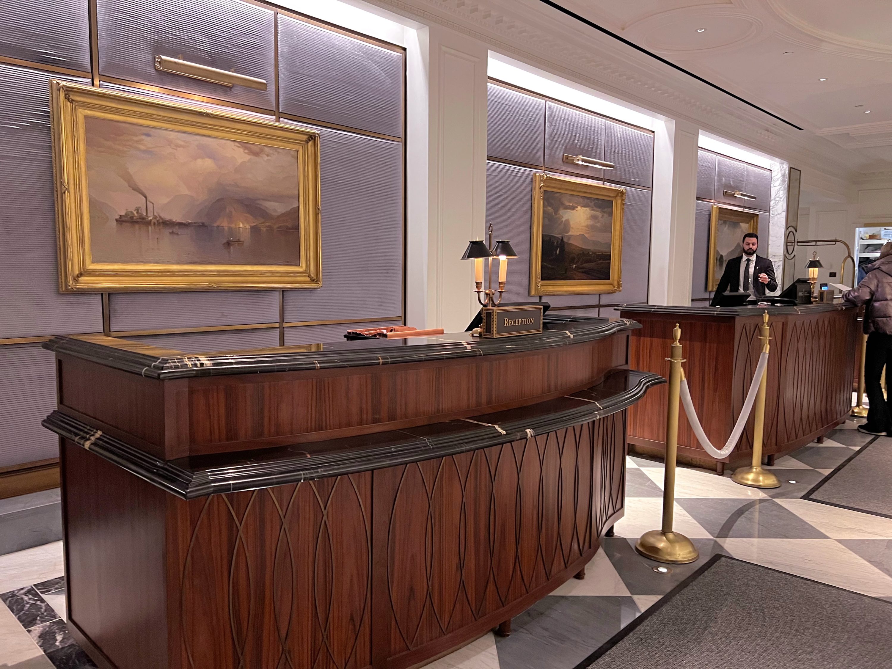 InterContinental New York Barclay reception