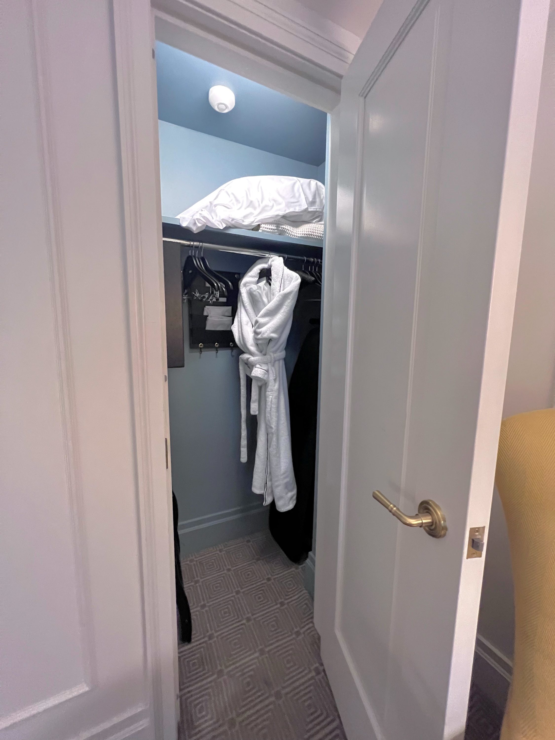 Intercontinental New York Barclay closet