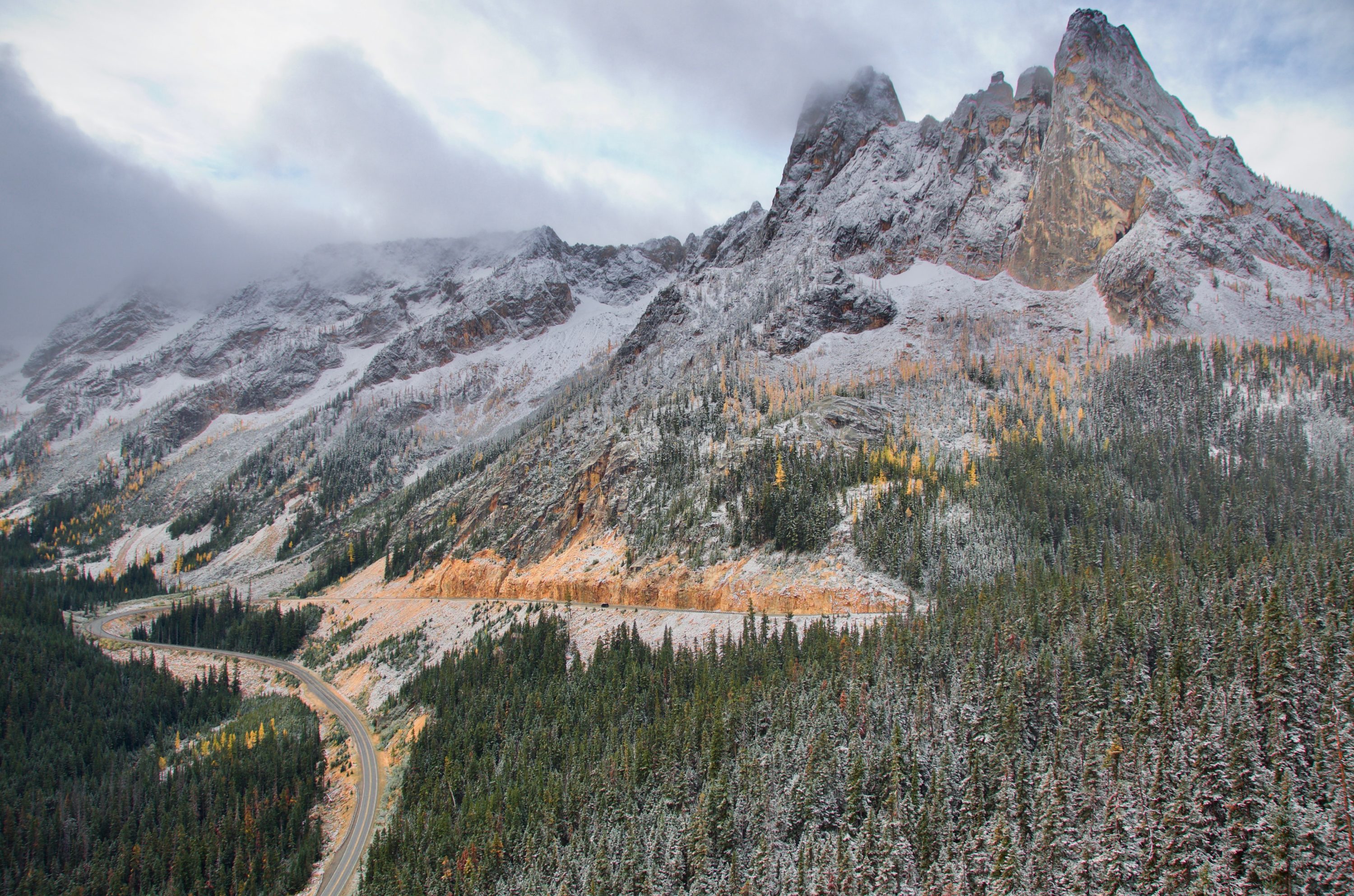 North Cascades Scenic Highway Washington USA