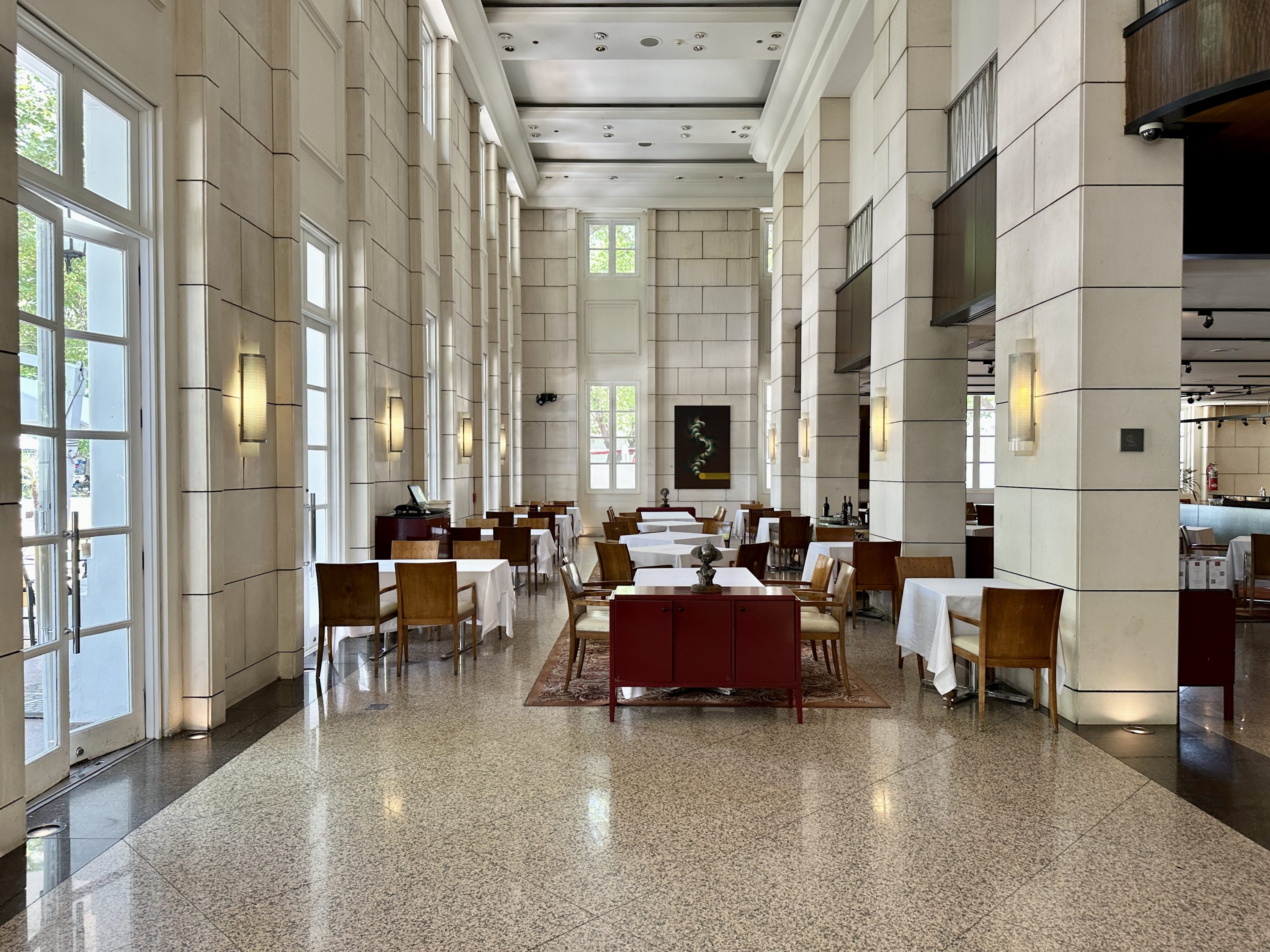 Park Hyatt Mendoza Bistro M Seating
