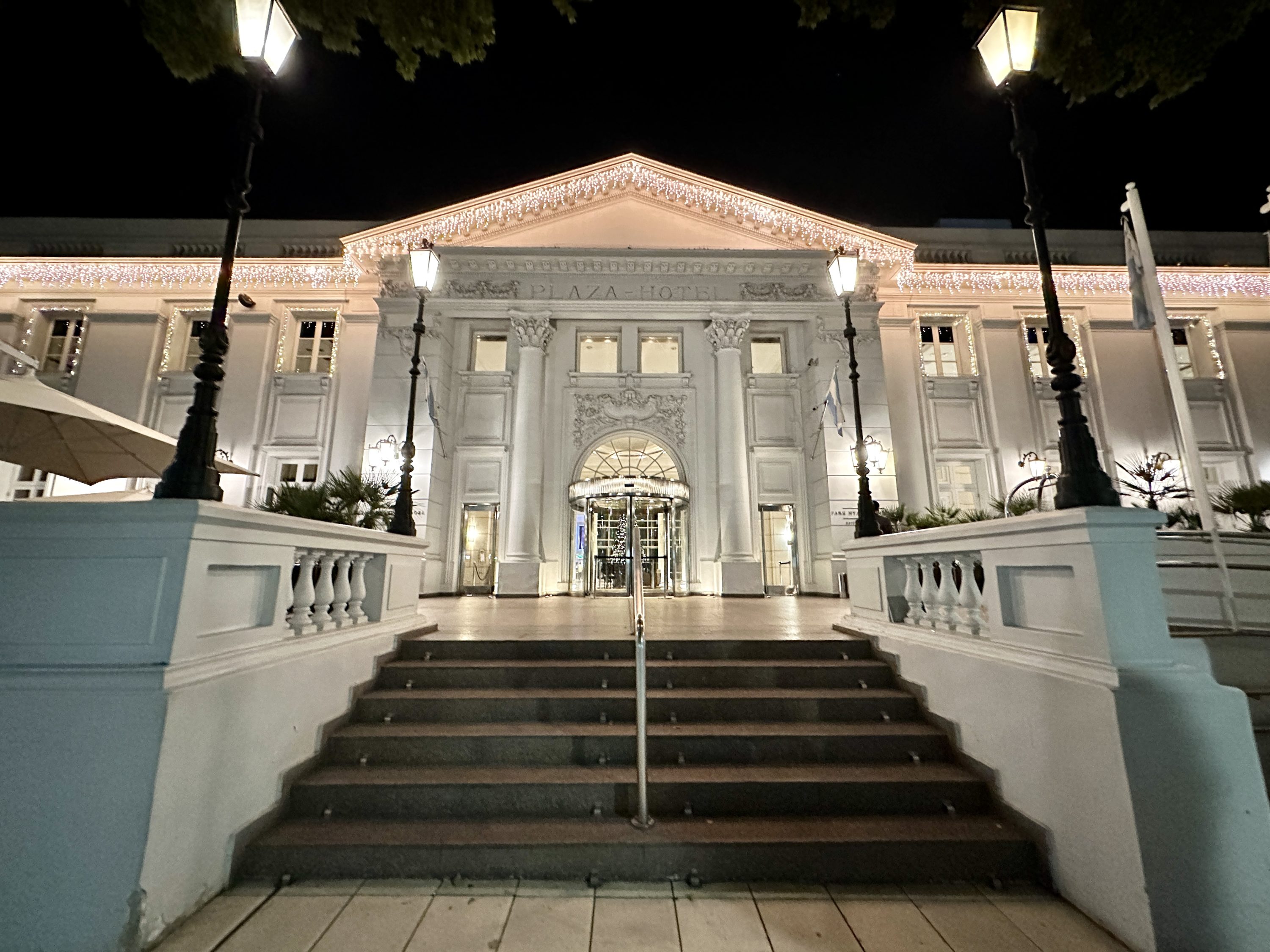 Park Hyatt Mendoza Entrance at Night Park Hyatt Mendoza Entrance at Night