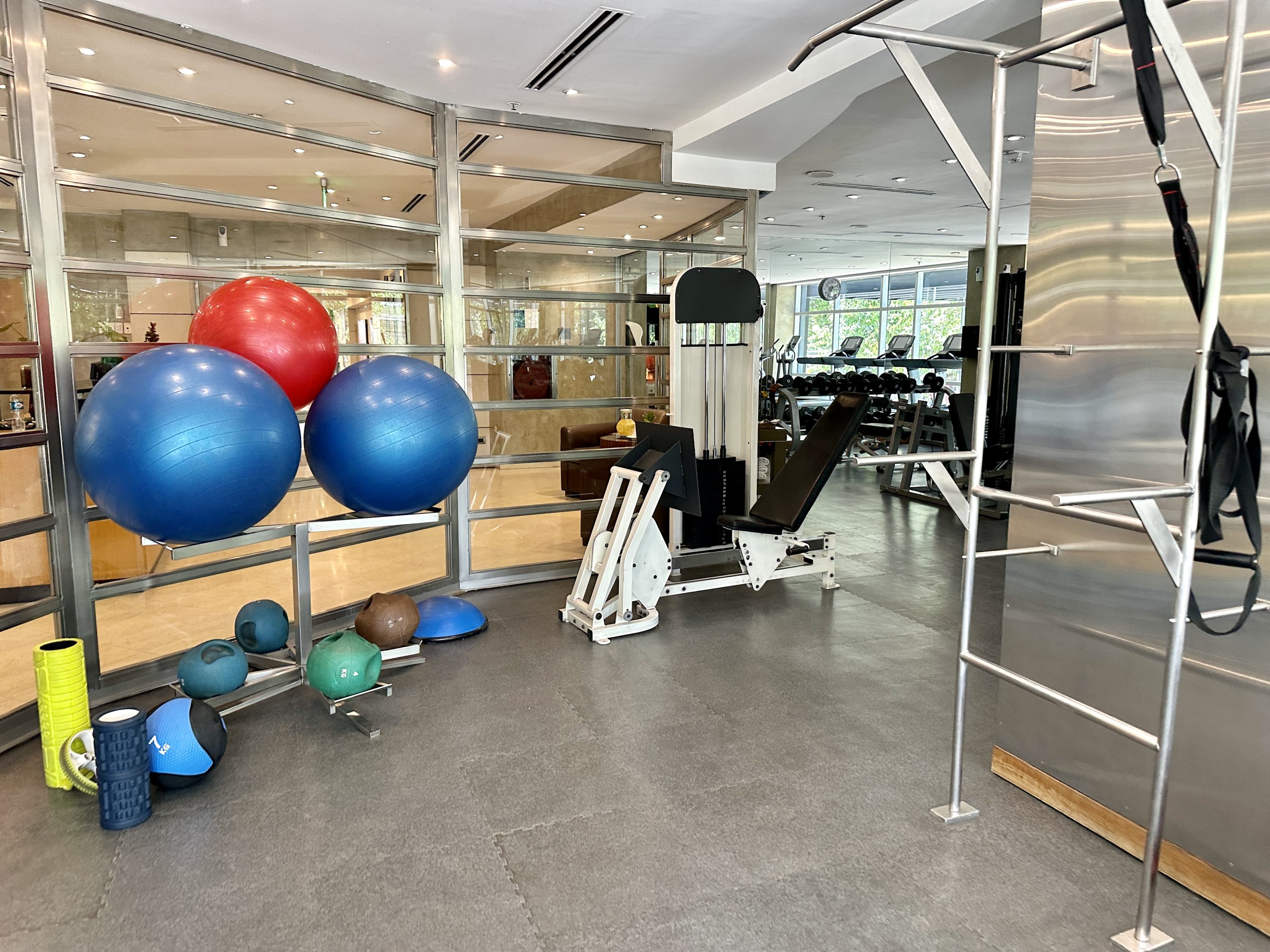 Park Hyatt Mendoza Gym Free Weights