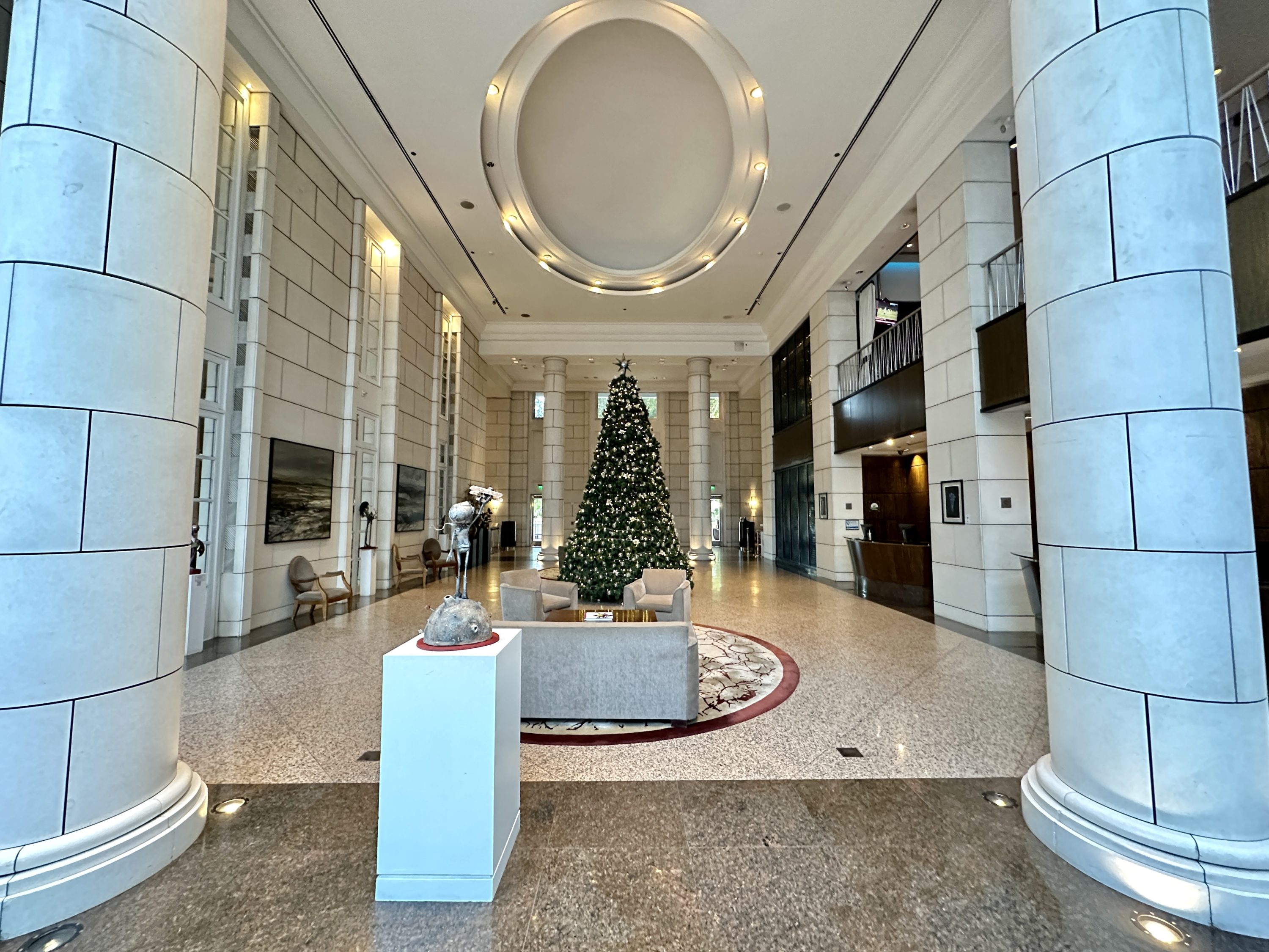 Park Hyatt Mendoza Lobby Christmas Tree