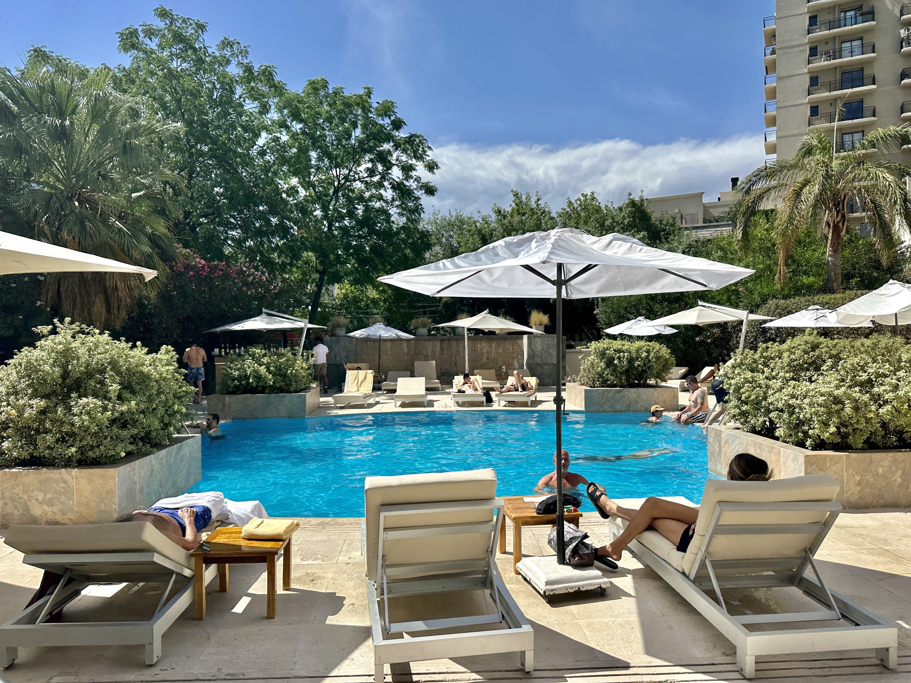 Park Hyatt Mendoza Pool Overview