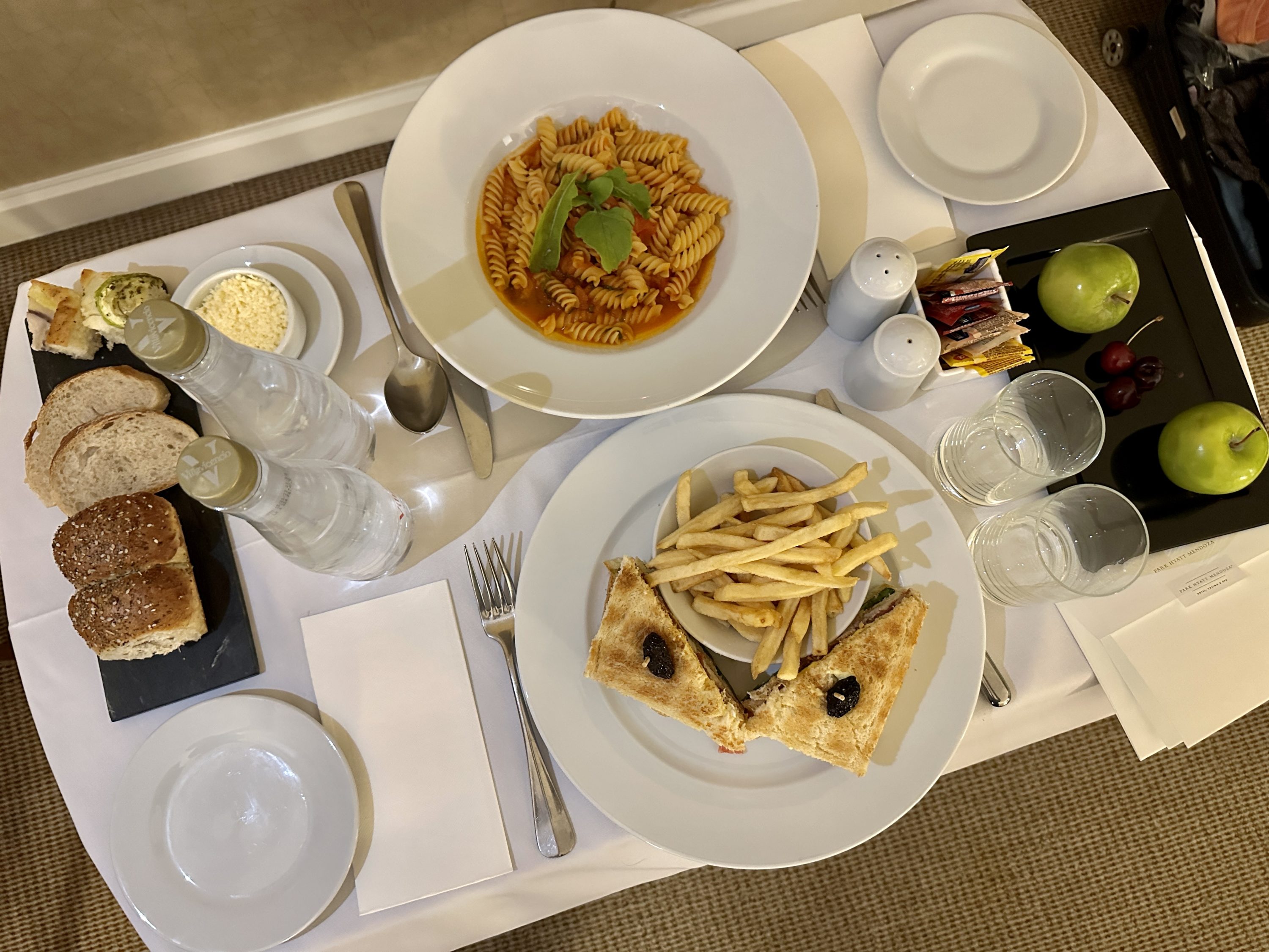 Park Hyatt Mendoza Room Service