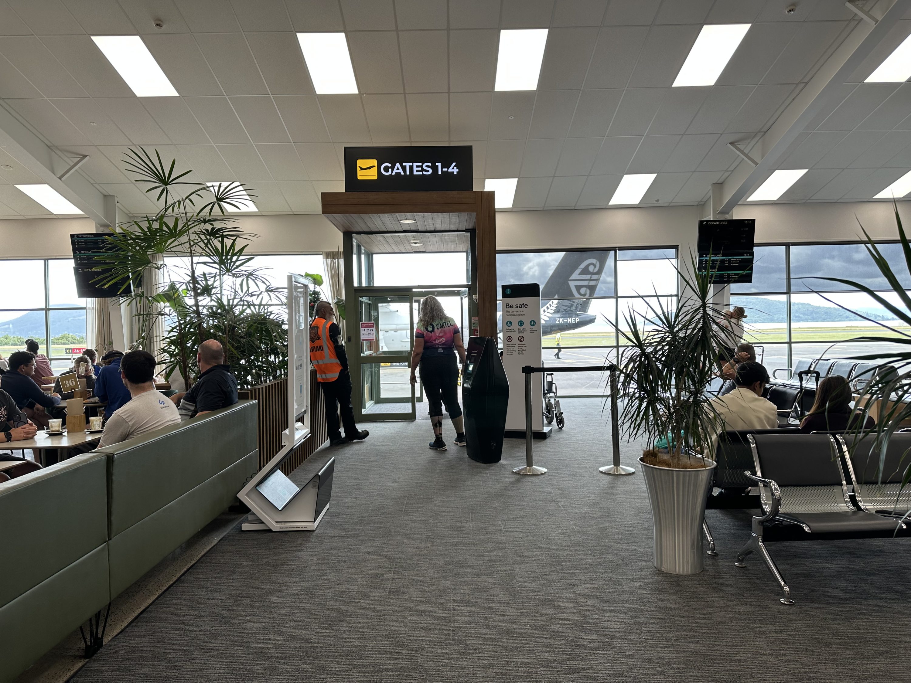 Rotorua Airport Gate