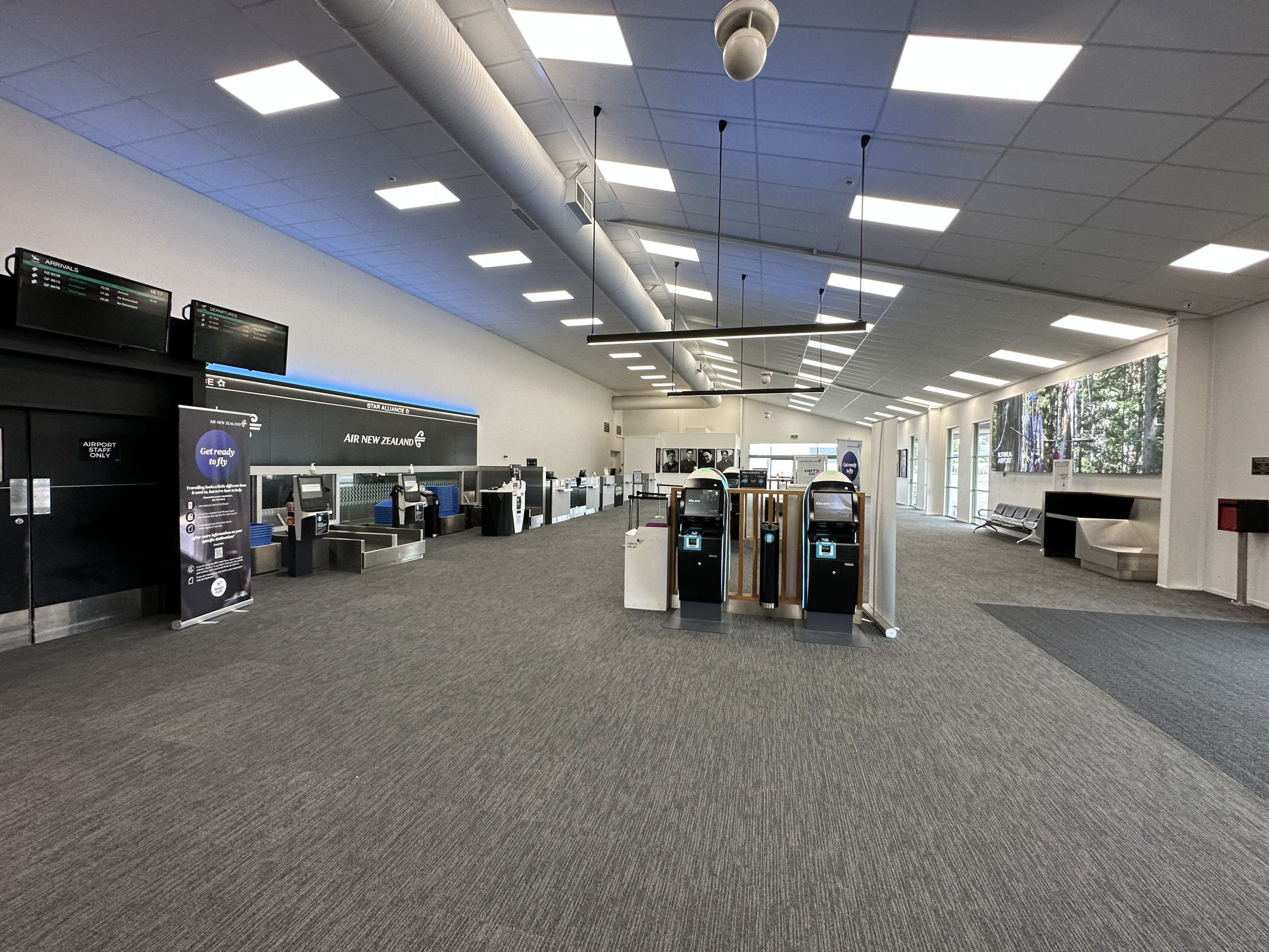 Rotorua Check In Area