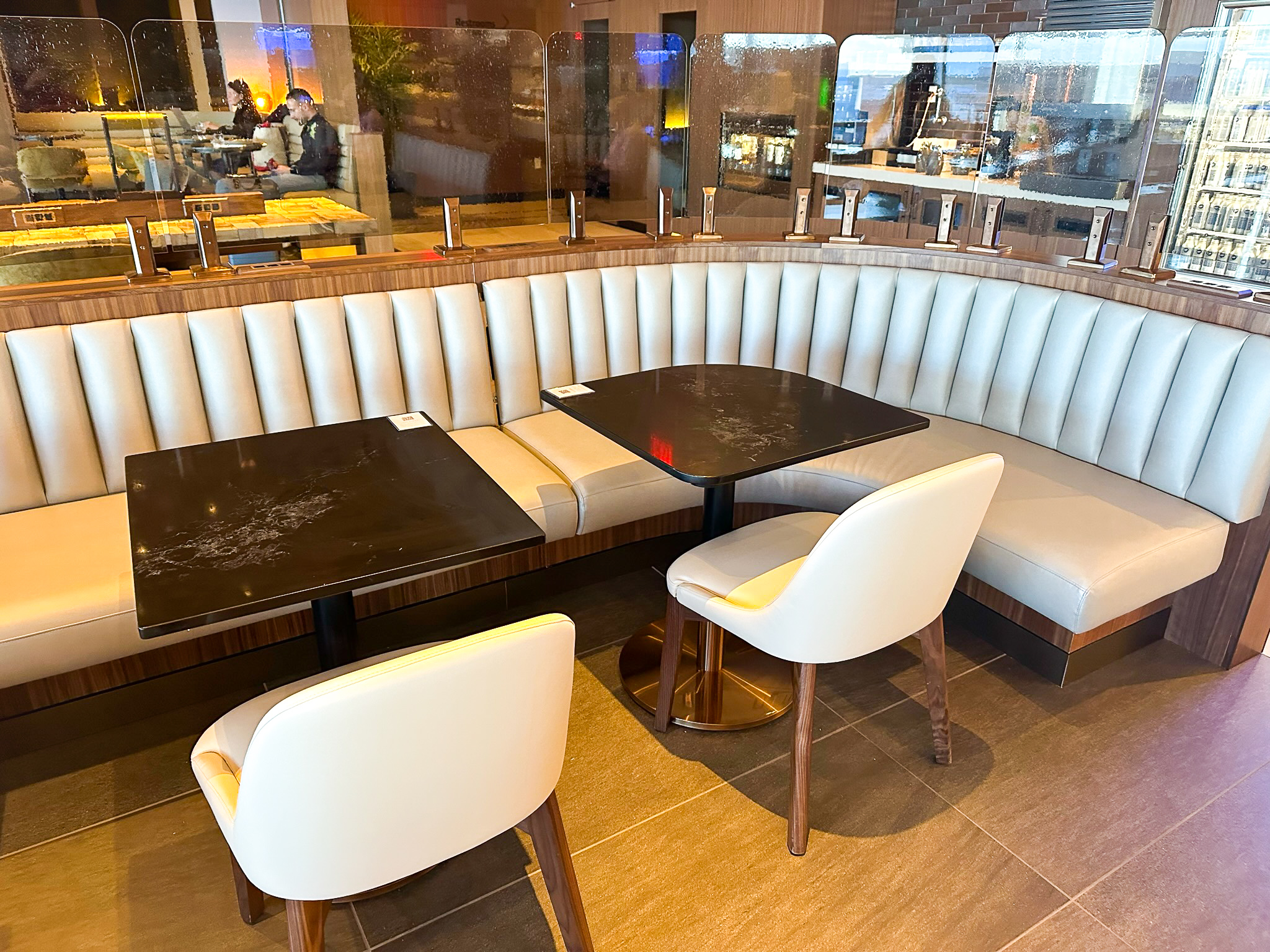Soho Lounge JFK booth