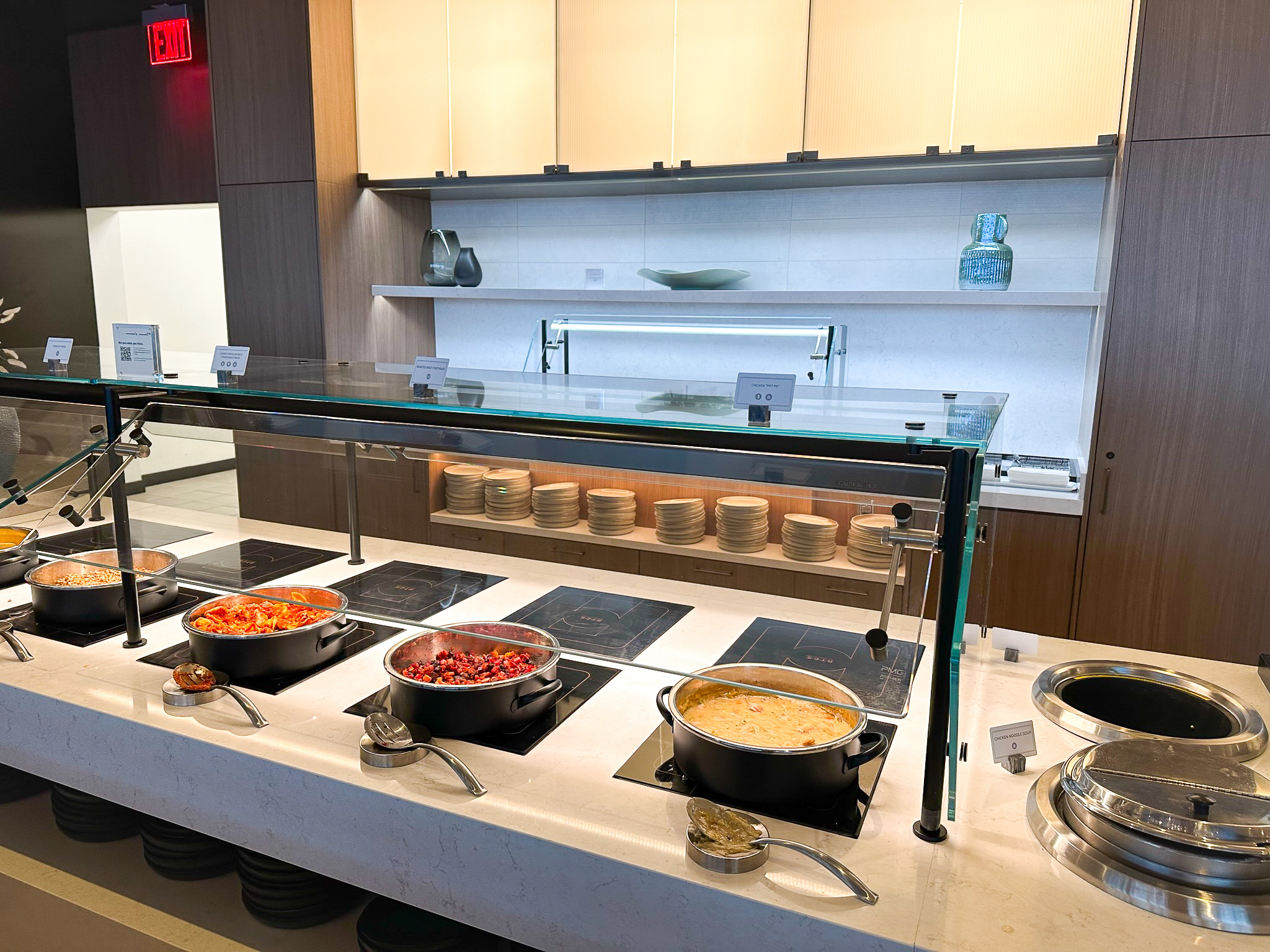 Soho Lounge JFK soup buffet