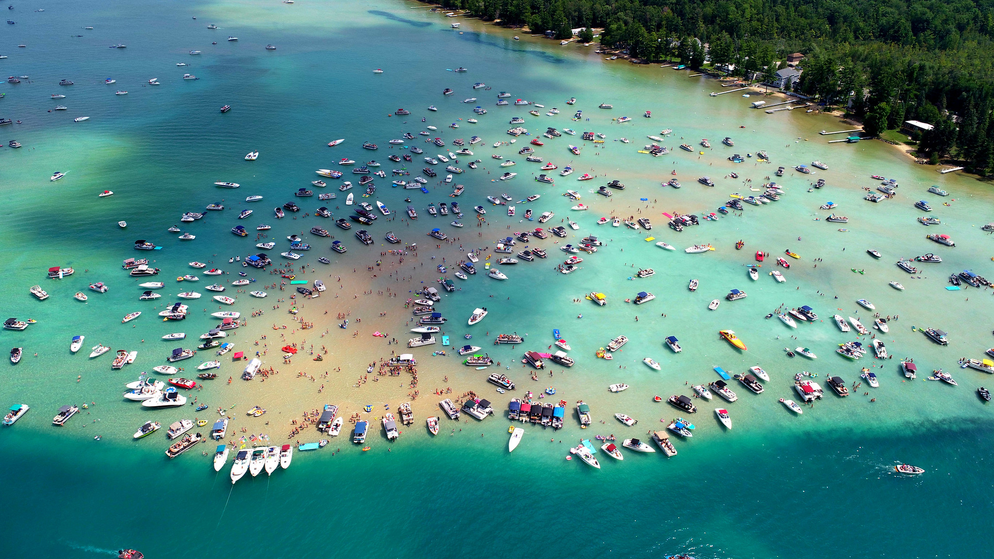 Torch Lake Sandbar