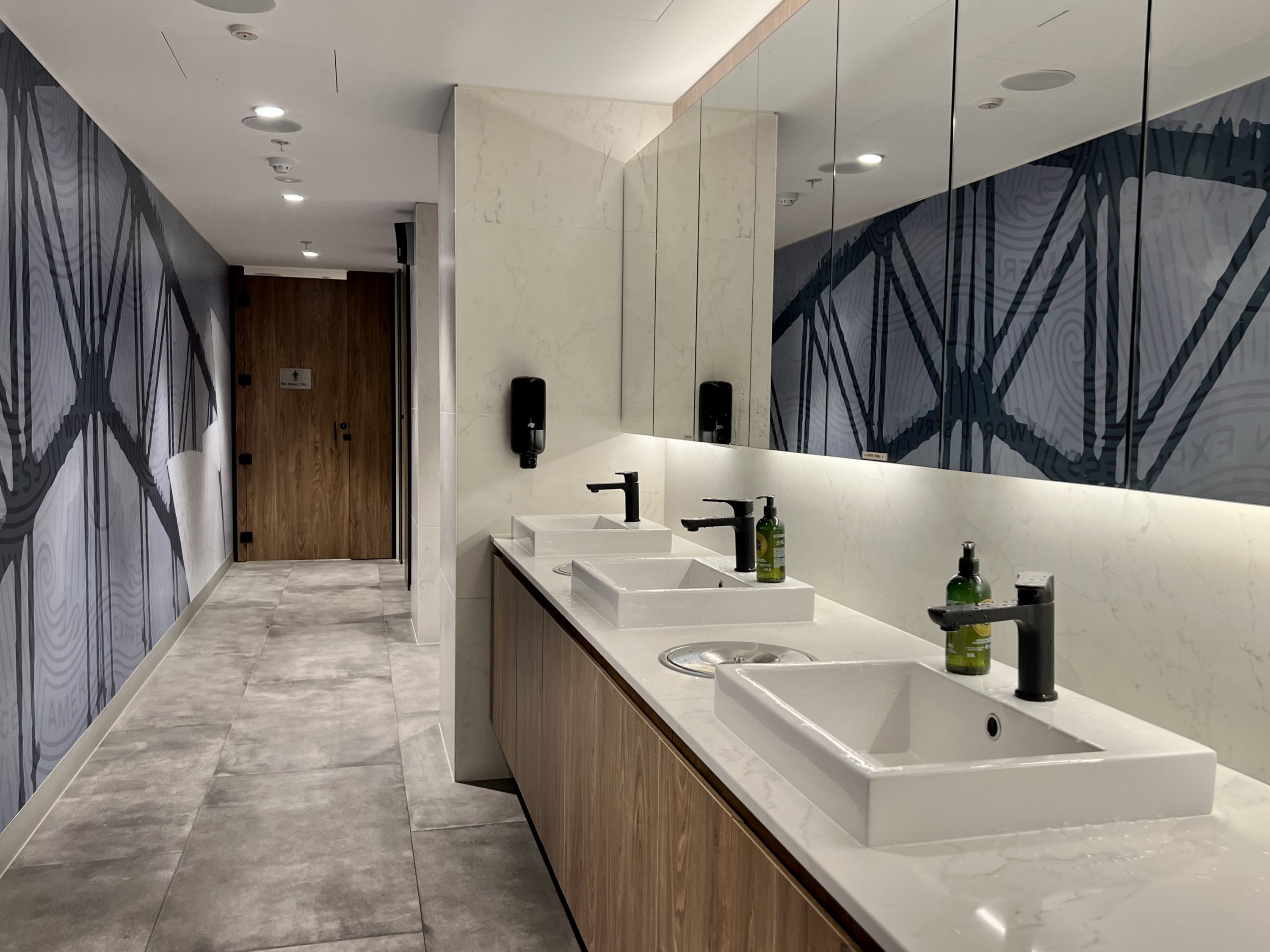 American Express Centurion Lounge Sydney bathroom