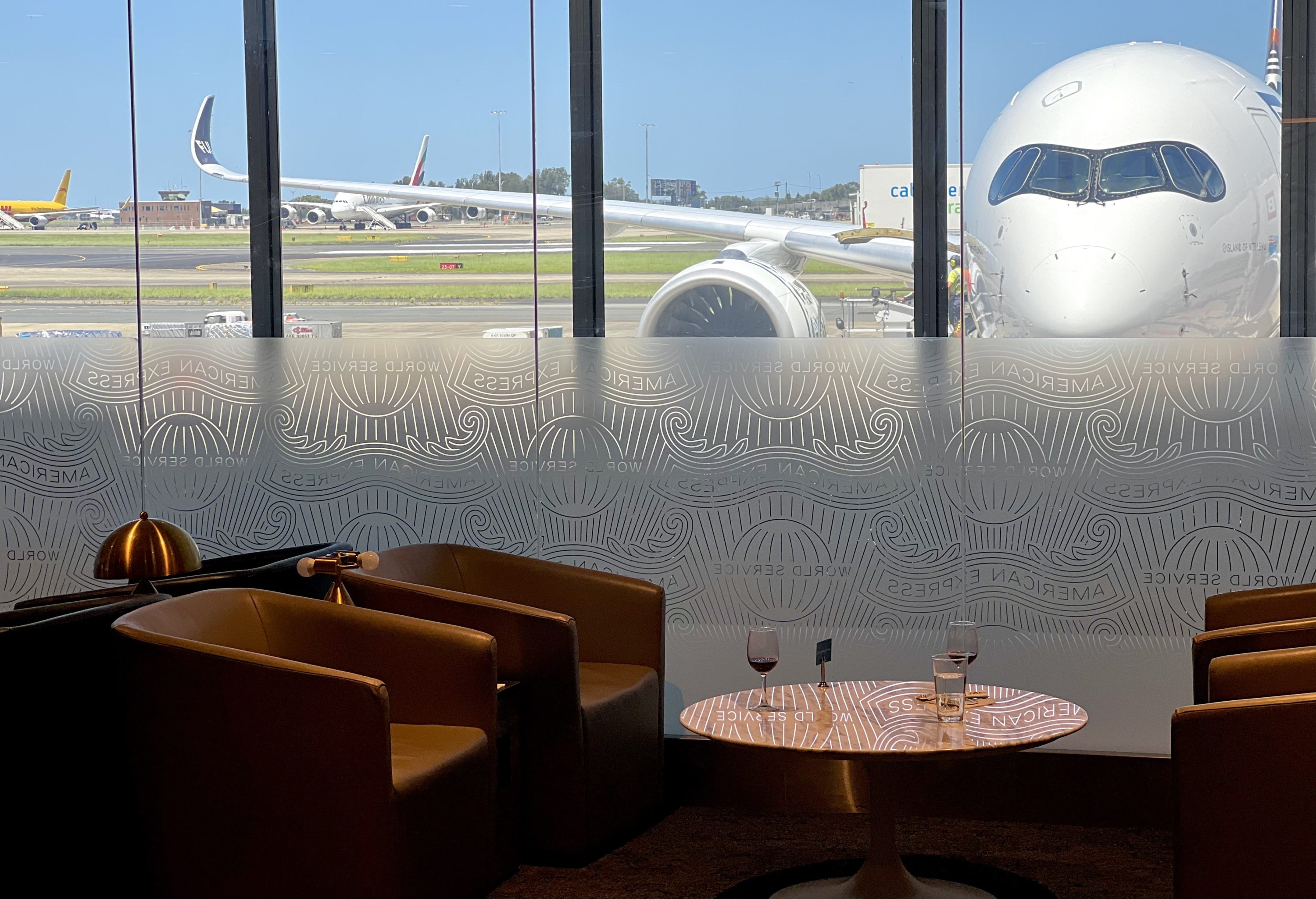 The new Seattle Centurion Lounge American Express Centurion Lounge Sydney views 2 1