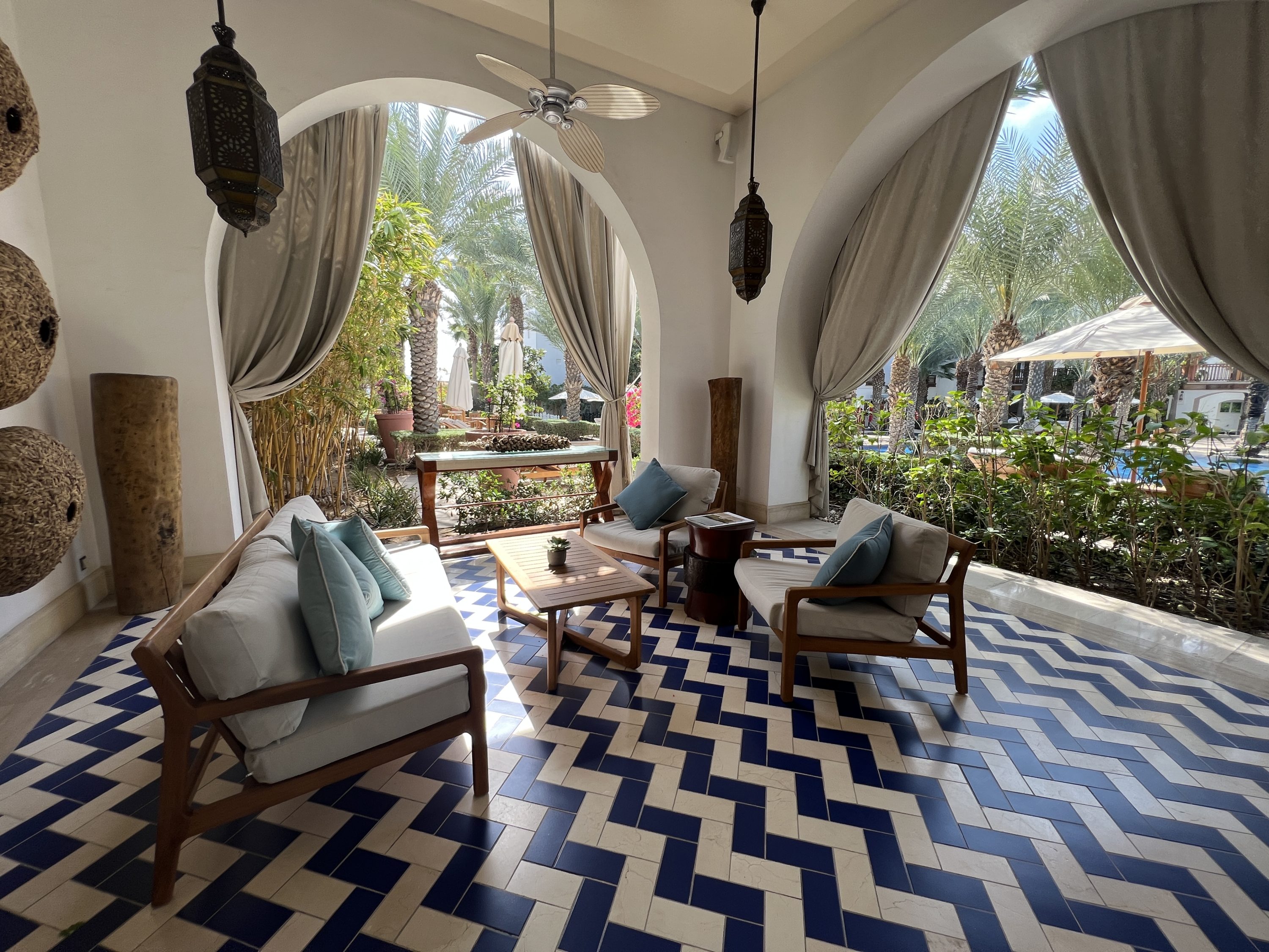 Park Hyatt Dubai Amara Pool Lounge Area
