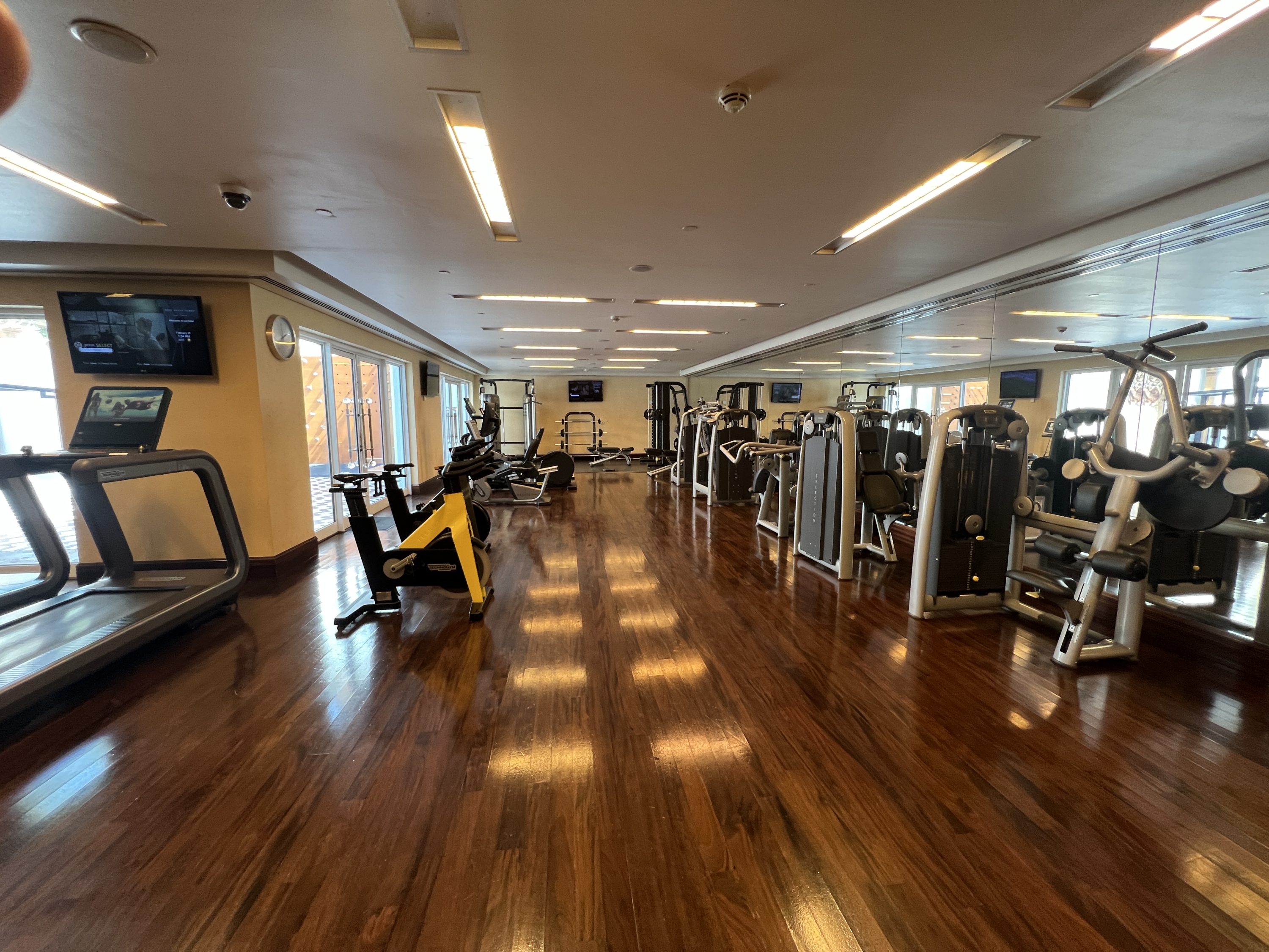 Park Hyatt Dubai Gym Equipment