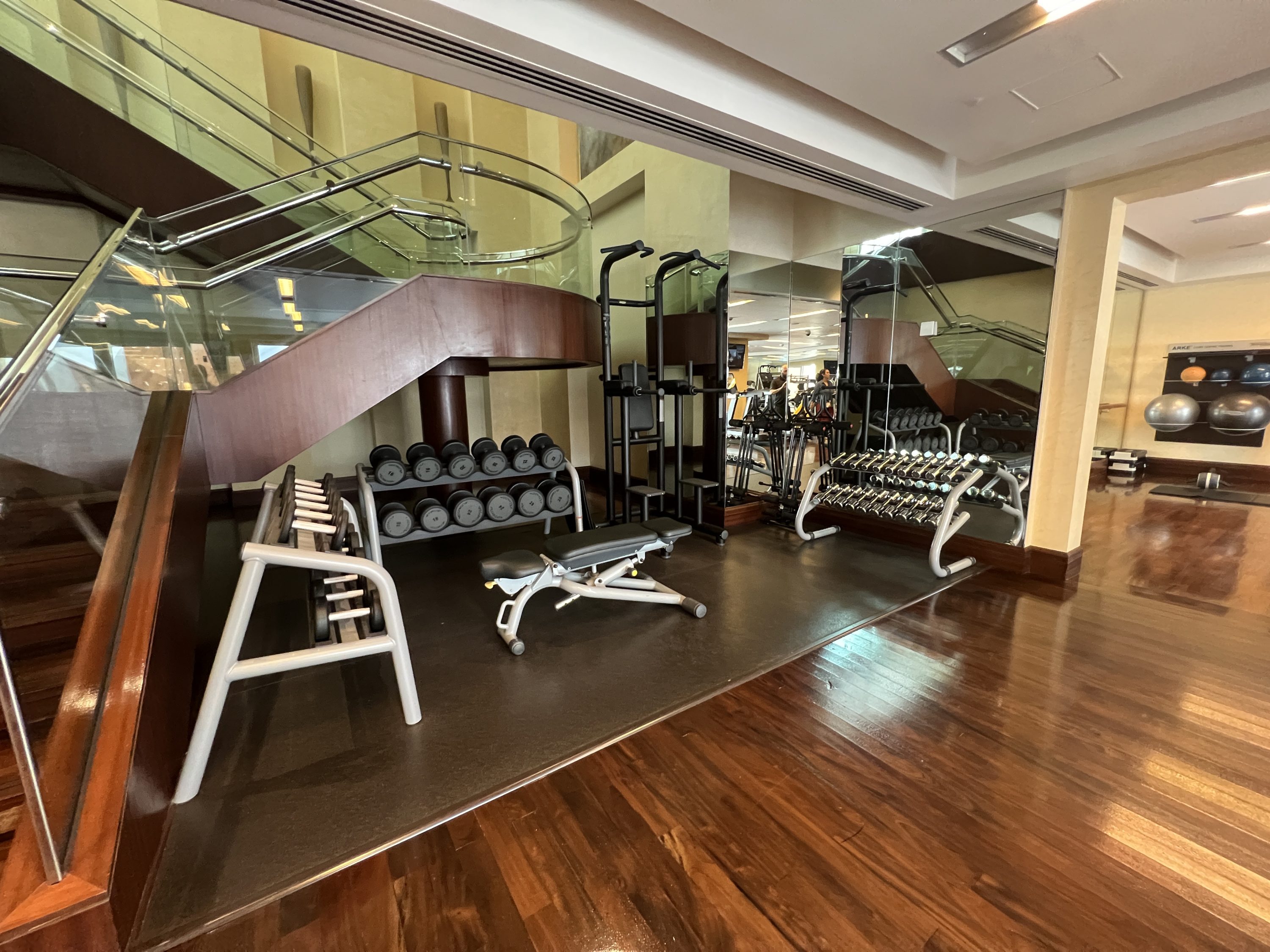 Park Hyatt Dubai Gym Free Weights