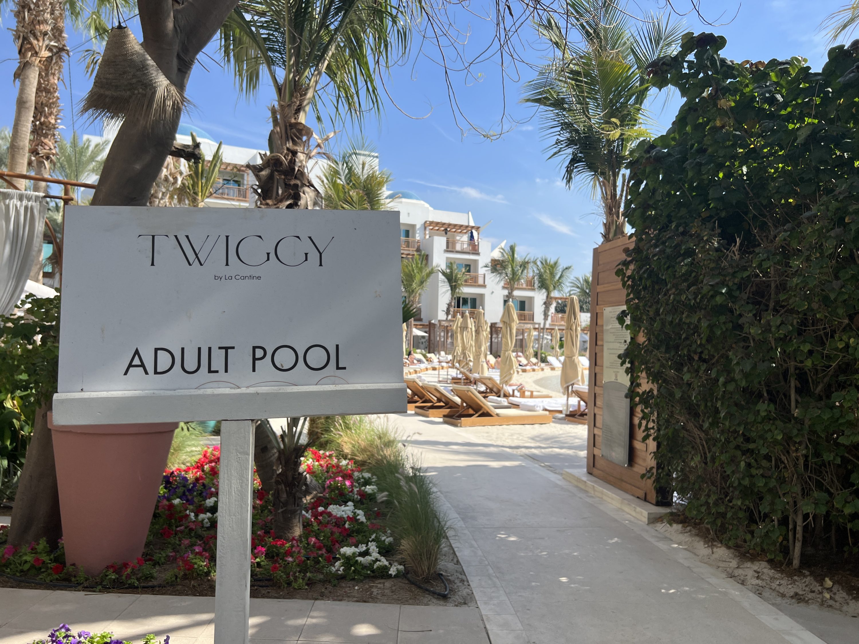 The Lagoon Beach by Twiggy pool