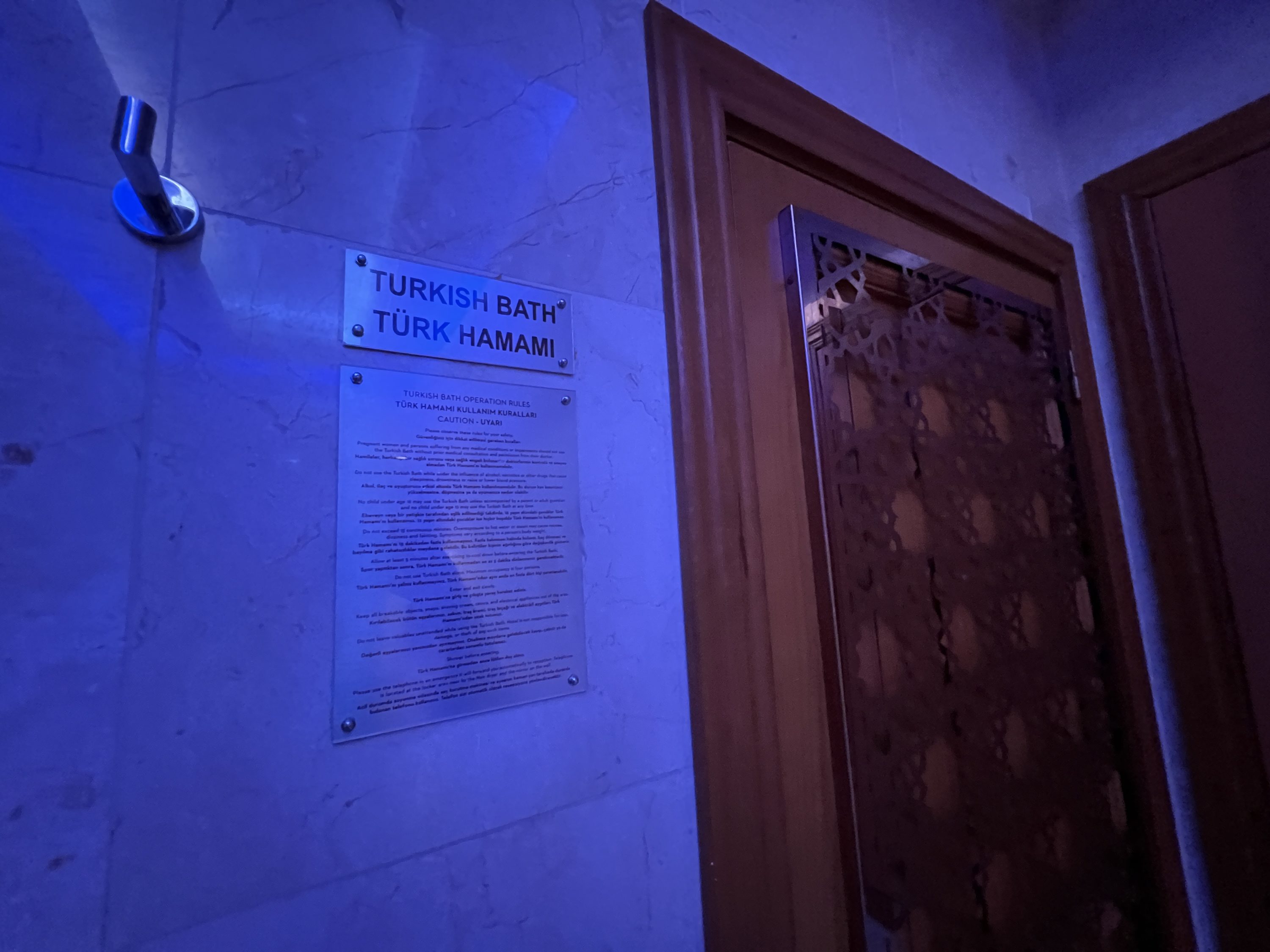 Grand Hyatt Istanbul Turkish Bath