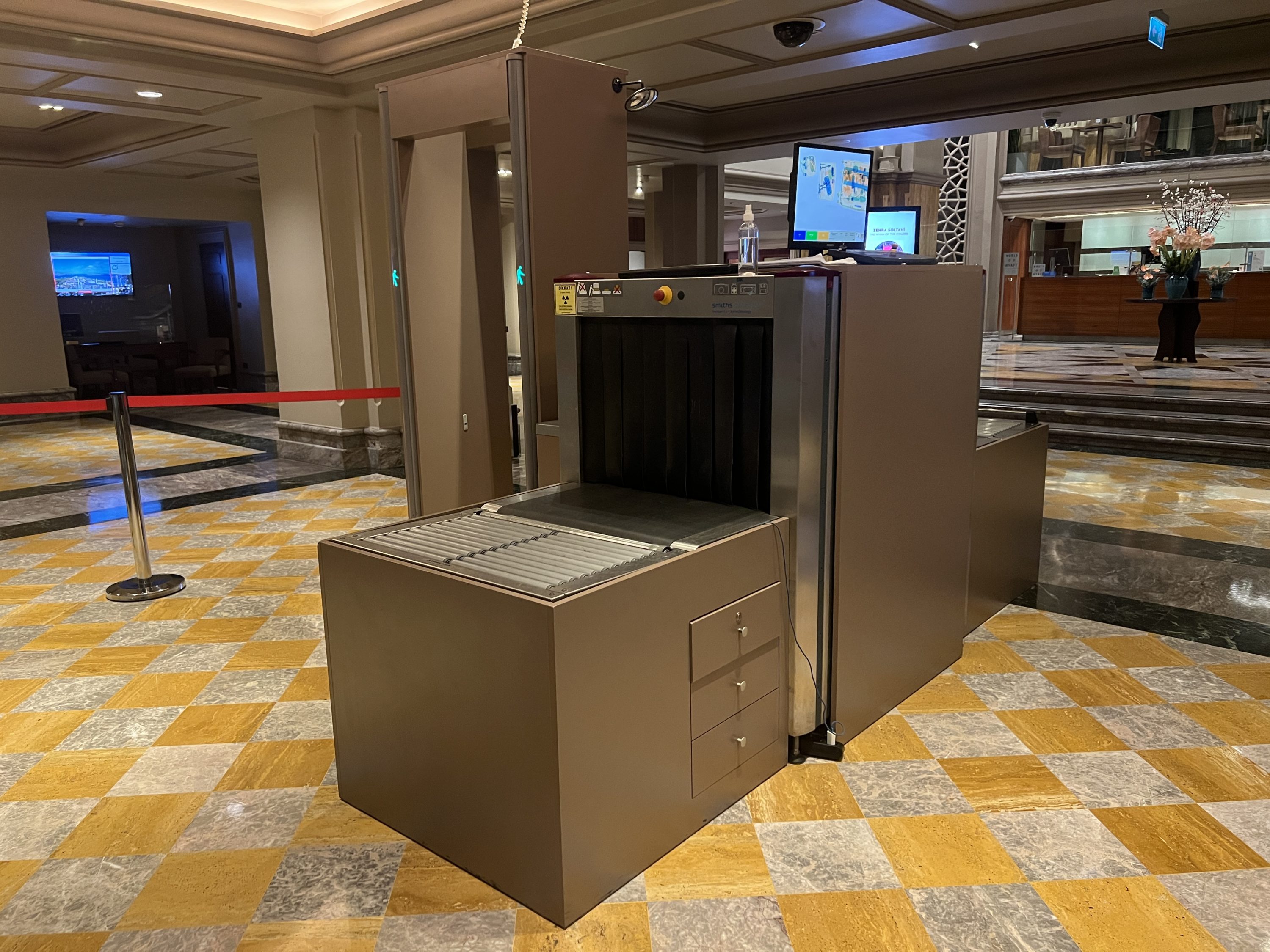 Grand Hyatt Istanbul Metal Detector