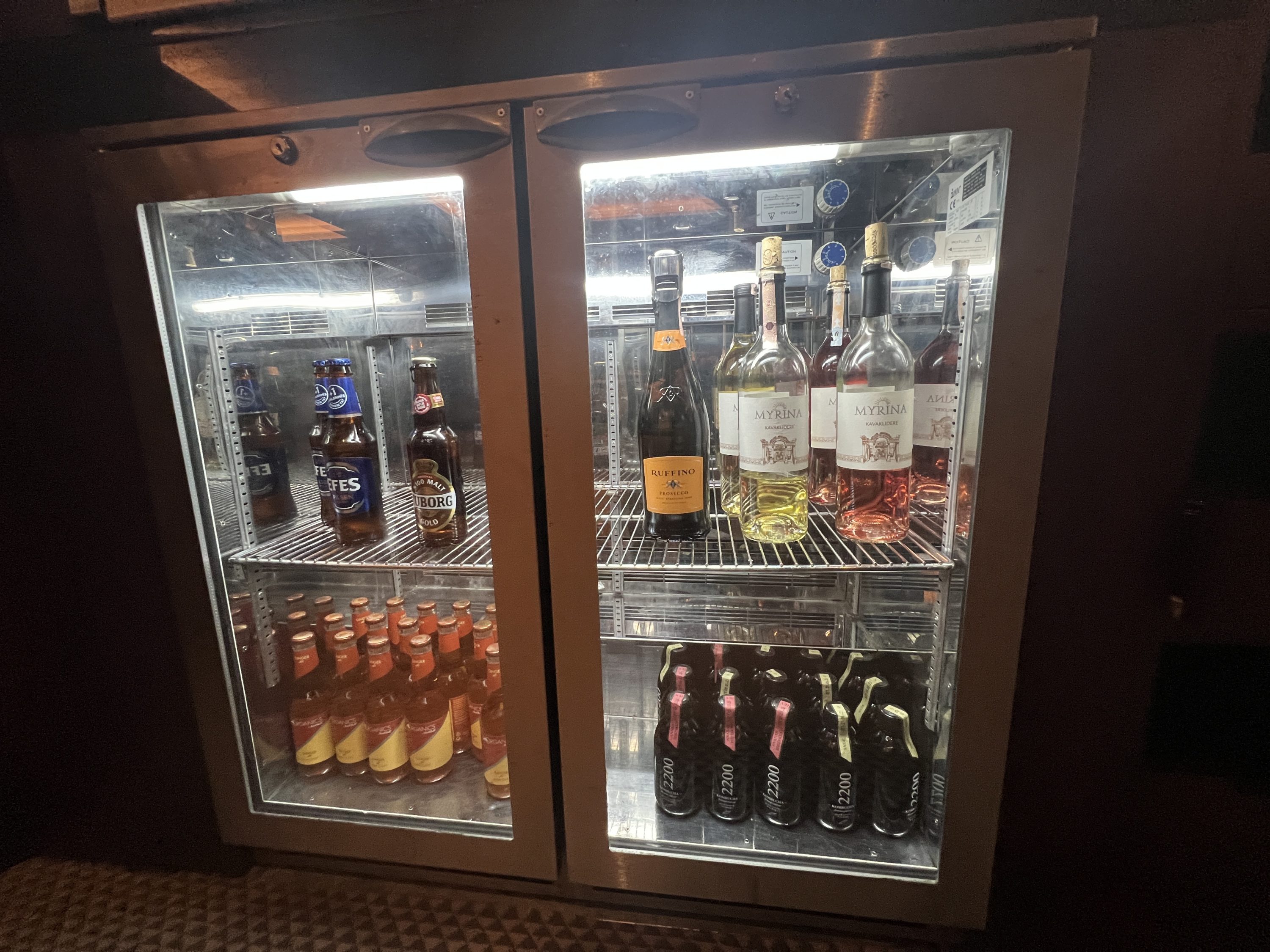 Grand Club Lounge Alcoholic drinks