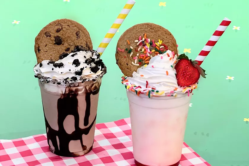 Peppa Pig Theme Park milkshake
