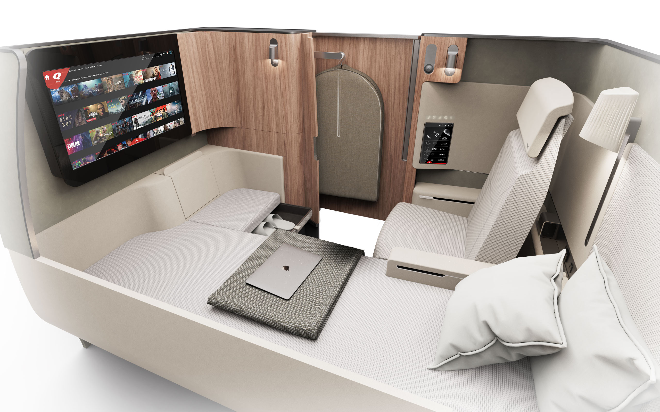 Qantas First A350 Rendering