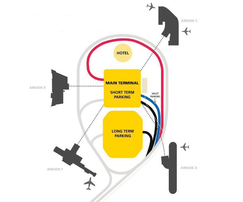 Tampa International Airport Map