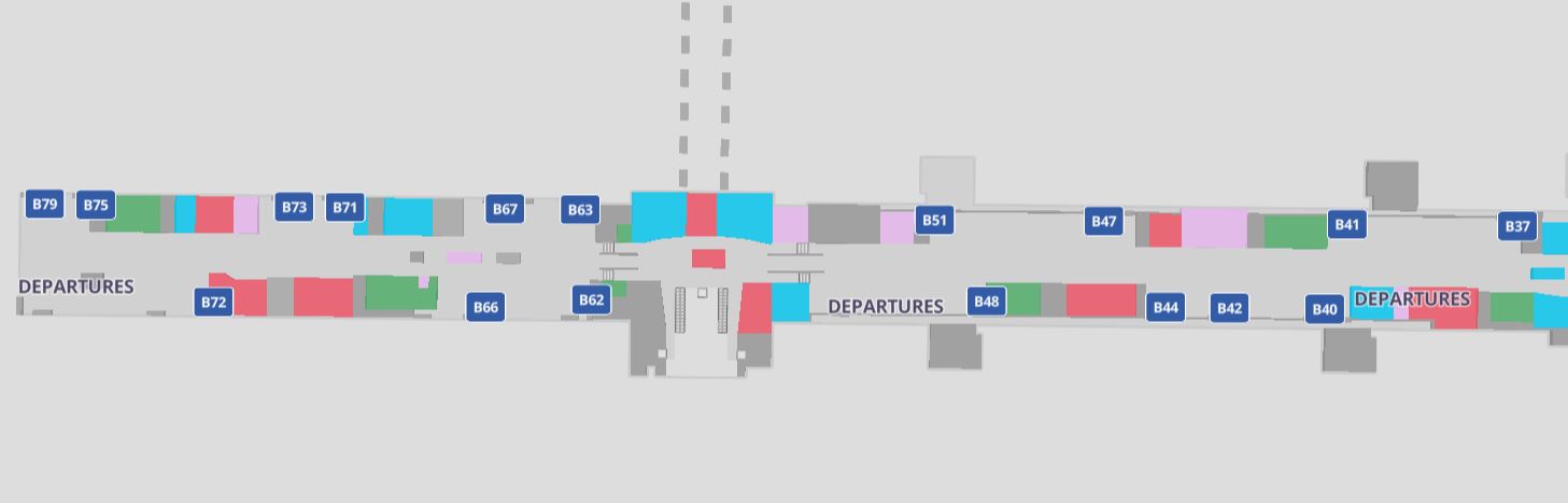 Washington Dulles International Airport Concourse B