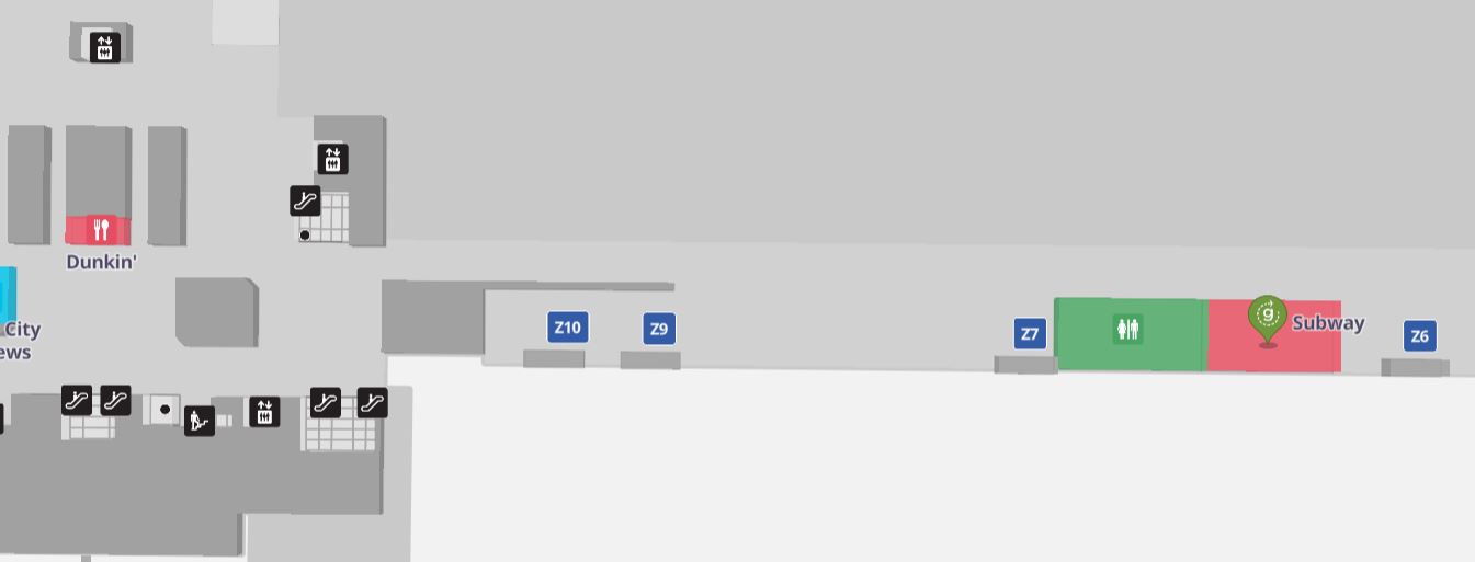Washington Dulles International Airport Concourse Z