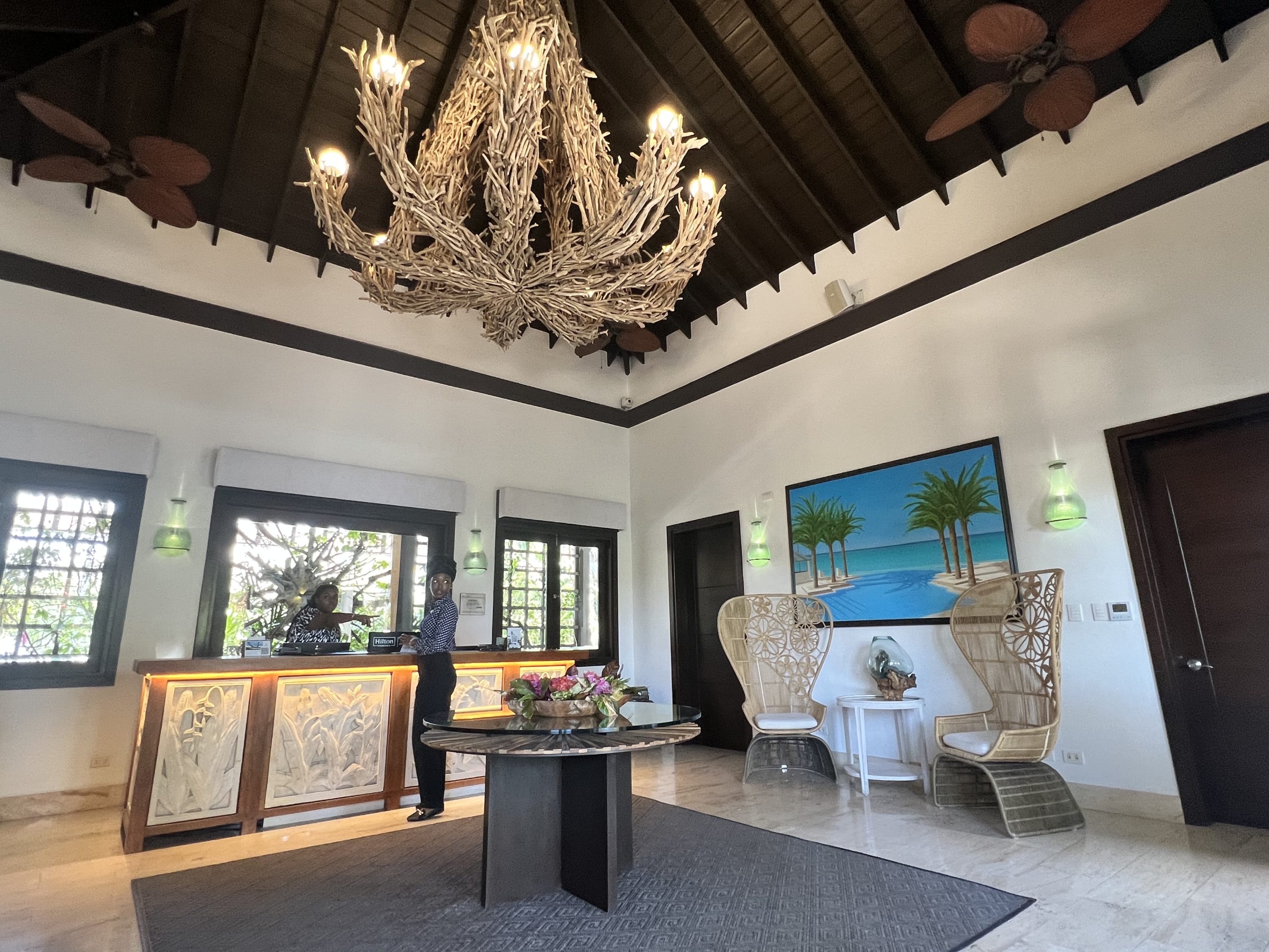 Zemi Beach House Lobby Chandelier