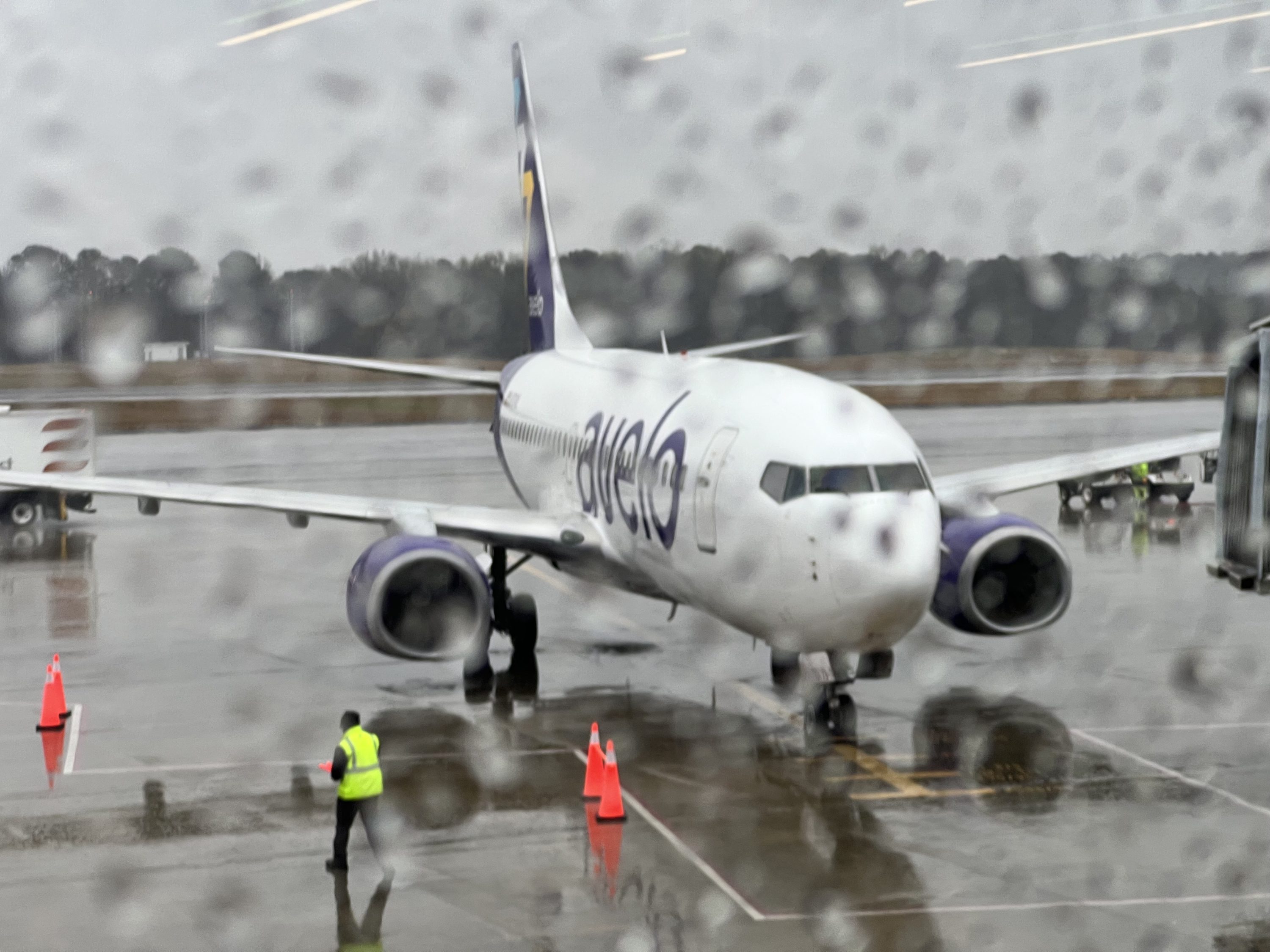 Avelo Aircraft Rain Avelo Aircraft Rain