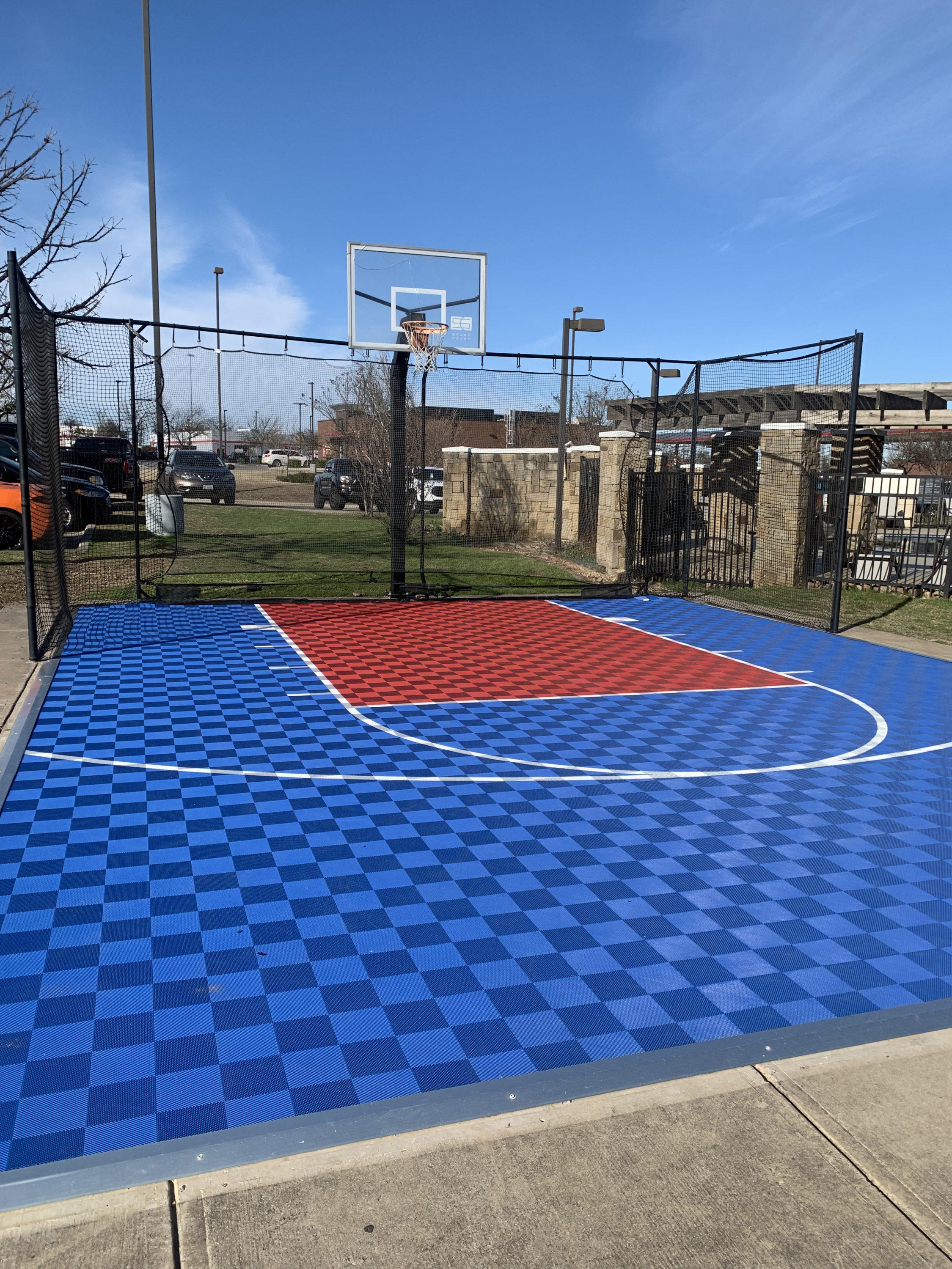 Basketball court at Homewood Suites Austin Round Rock