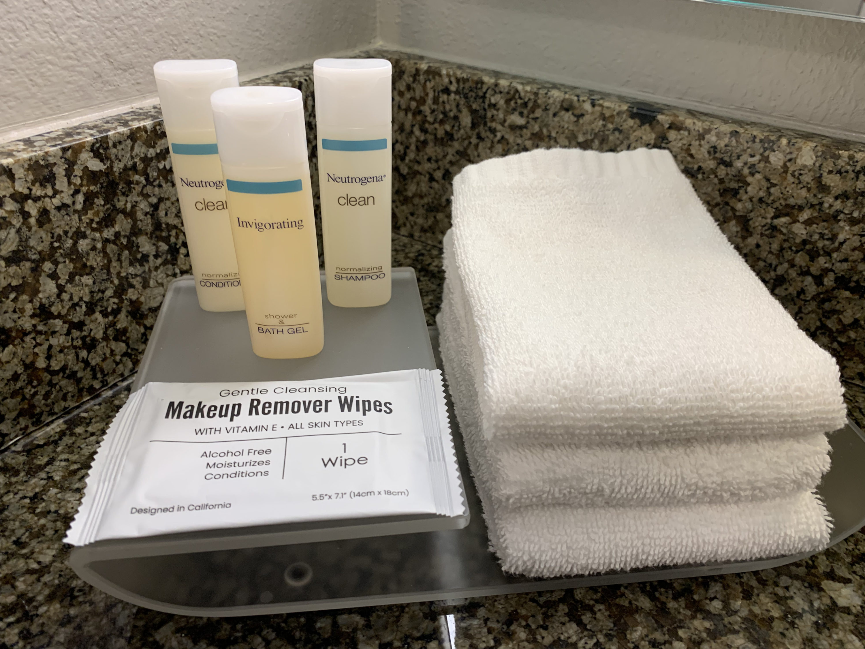 Bathroom amenities at Homewood Suites Austin Round Rock