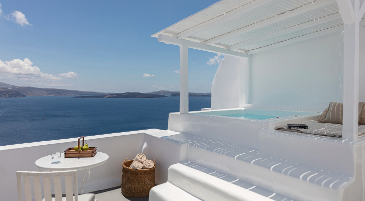 Canaves Oia Boutique Hotel Honeymoon Suite