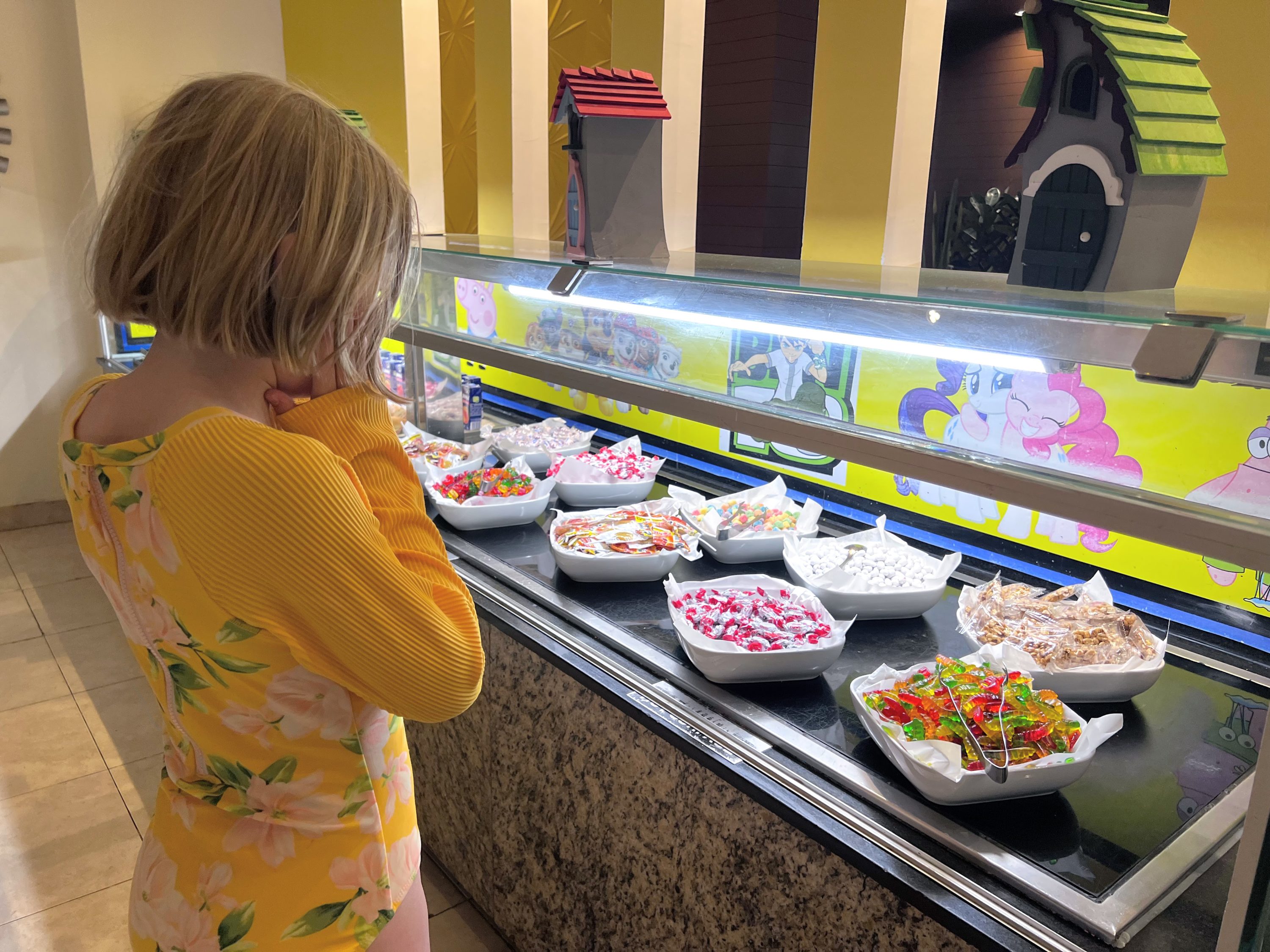 Candy bar at Hyatt Ziva Los Cabos
