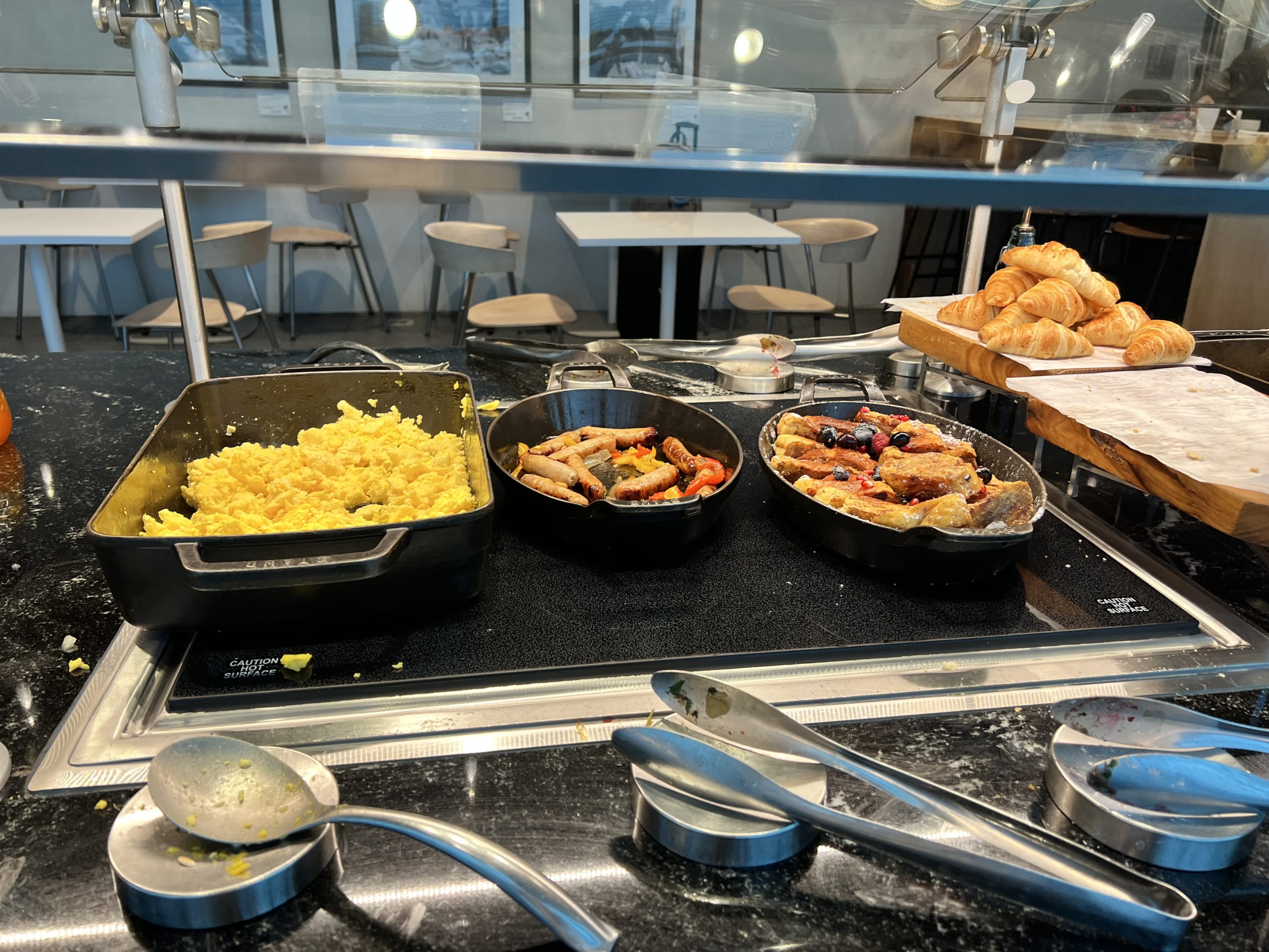 Centurion Lounge Breakfast Items JFK