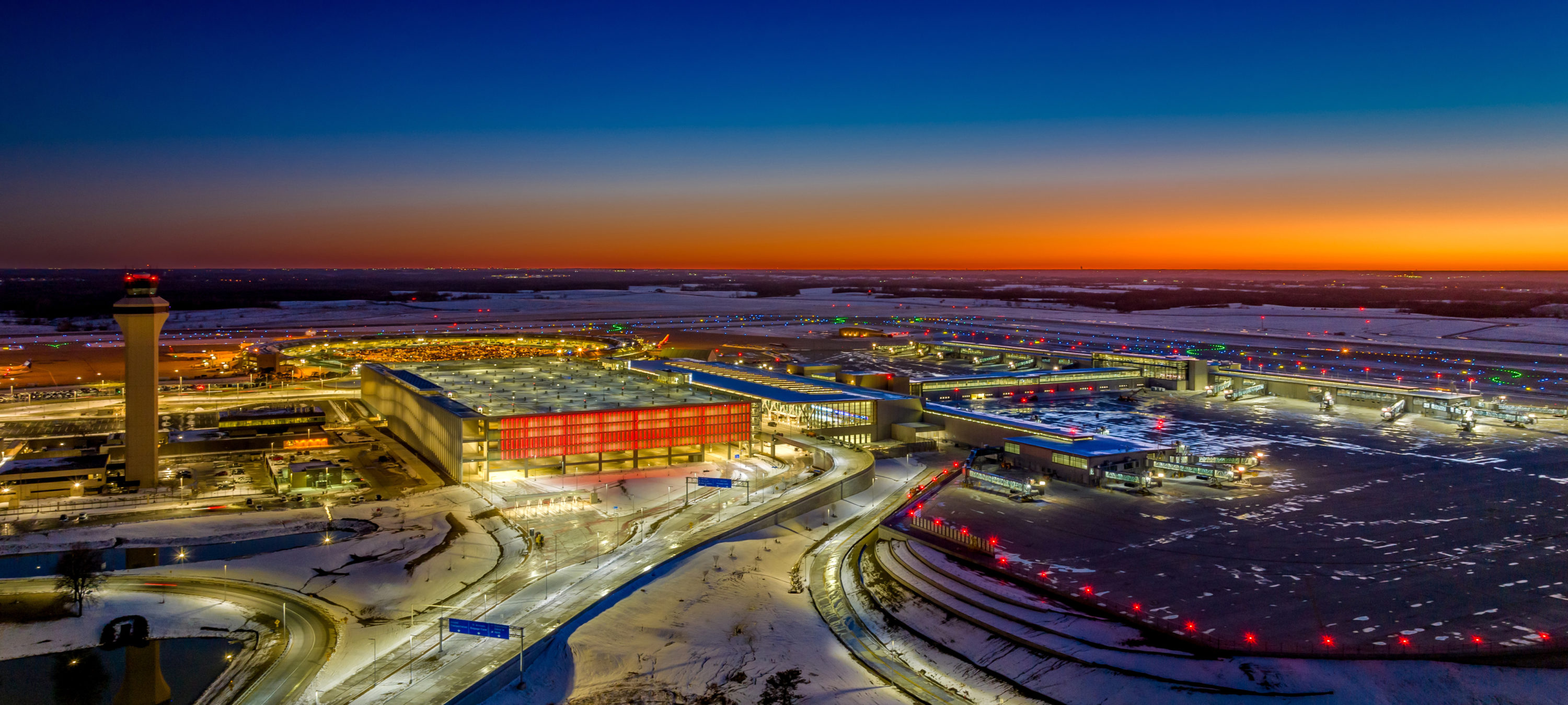 Kansas City International Airport Clark Construction Group KCI New Terminal 1
