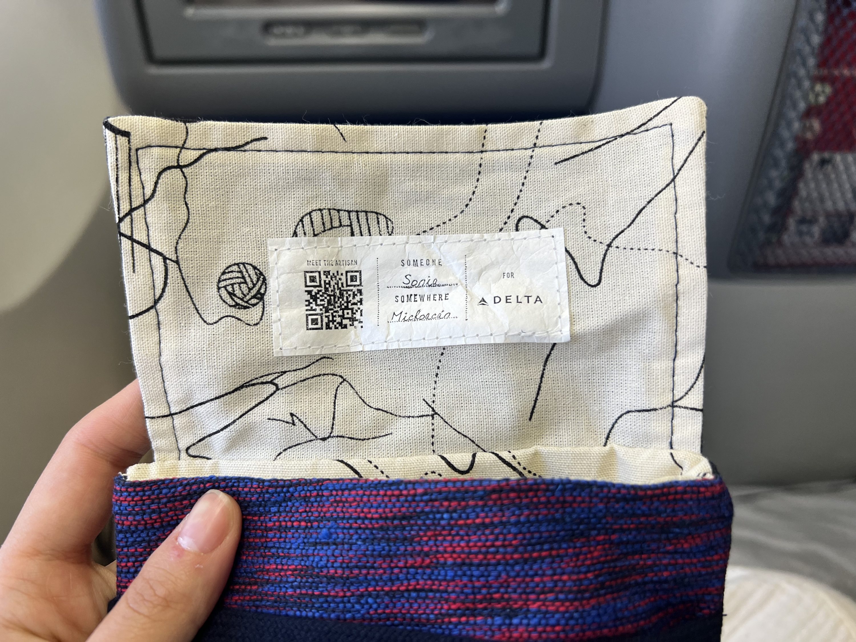 Delta One Amenity Kit Personalized