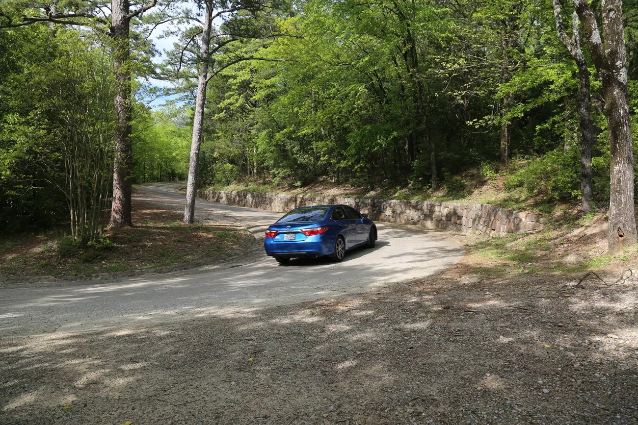 Driving to Hot Springs National Park