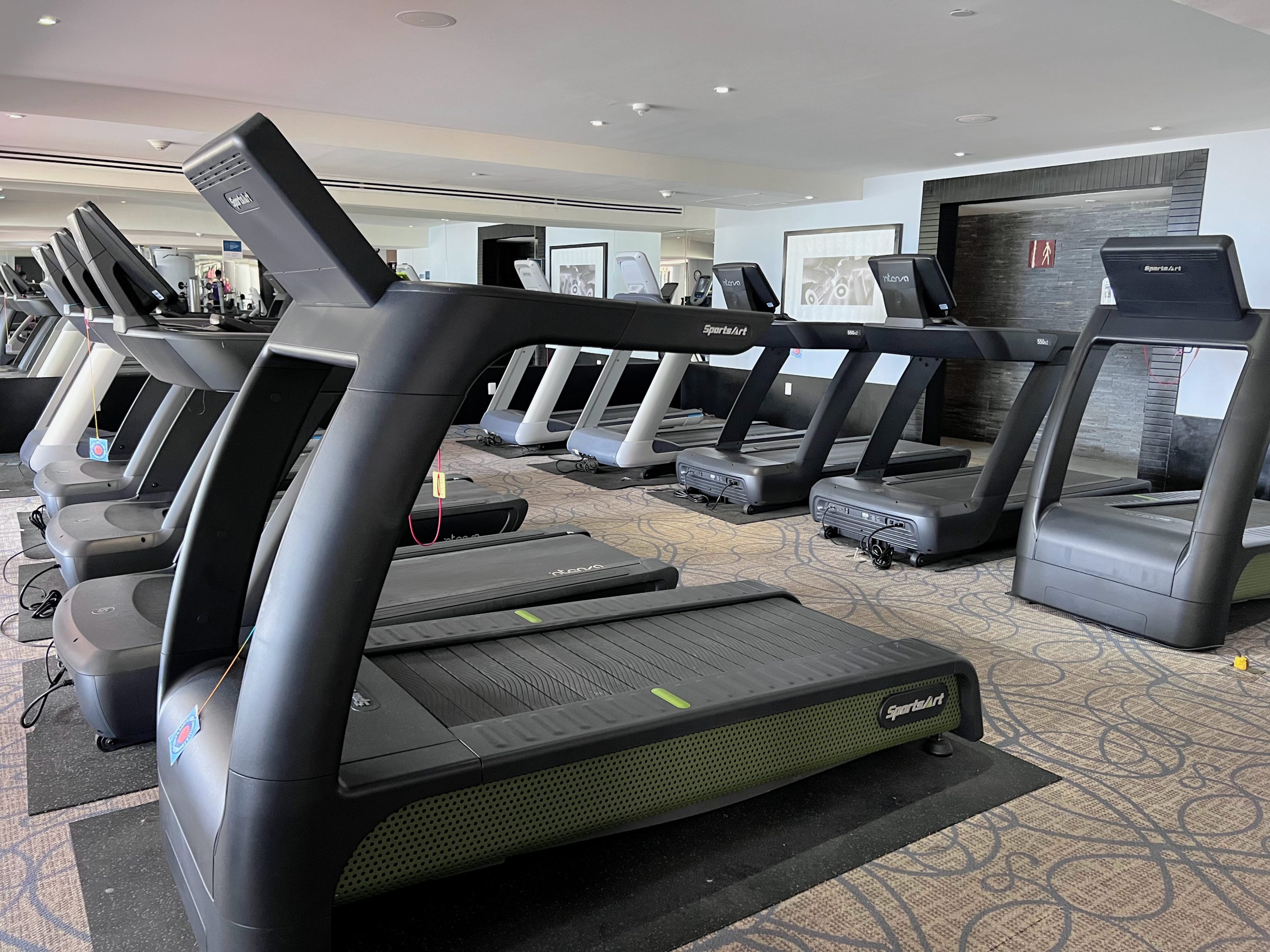 Fitness center at Hyatt Ziva Los Cabos