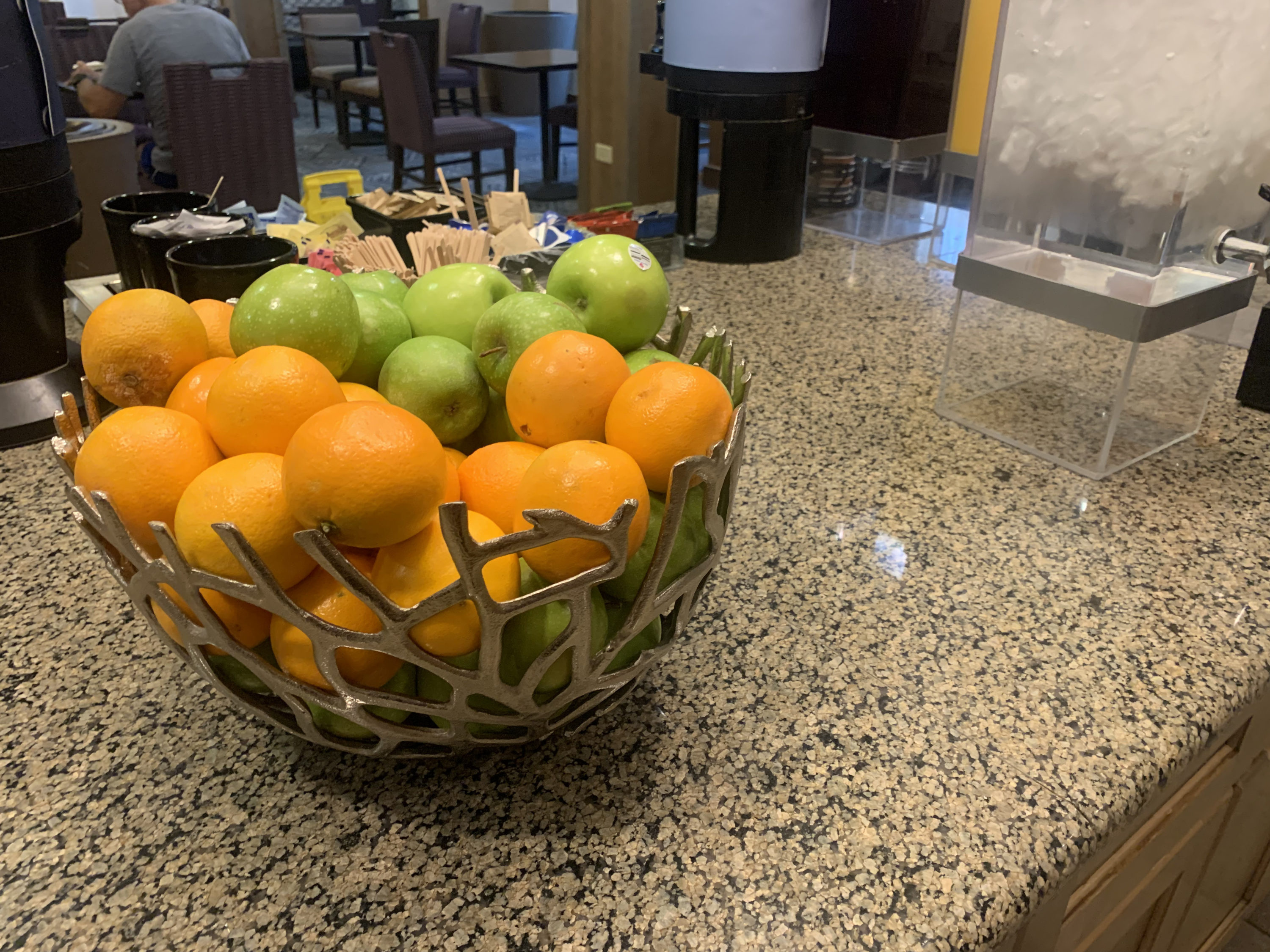 Fruit for breakfast at Homewood Suites Austin Round Rock