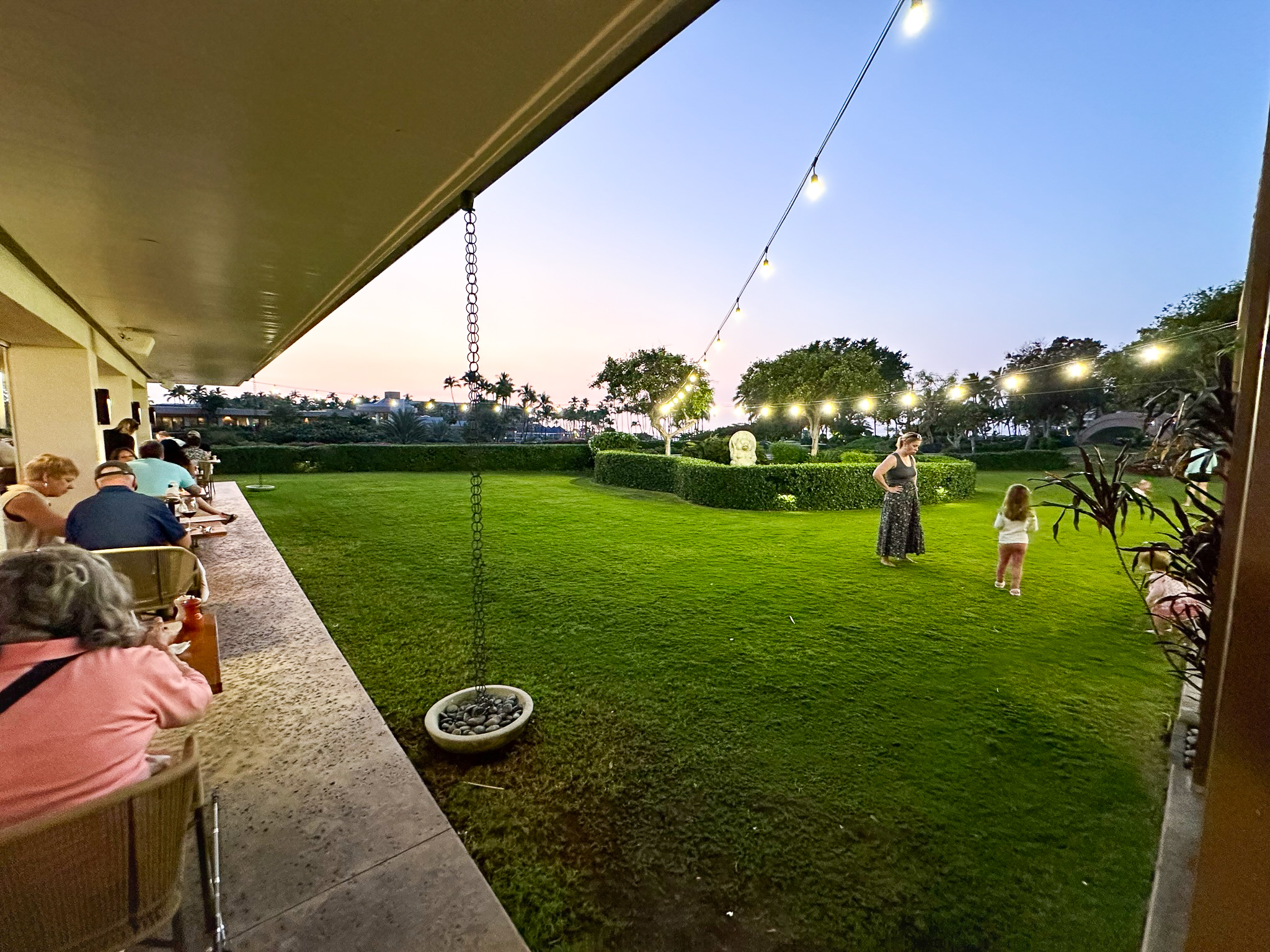 Hilton Waikoloa Village Nui Italian grass