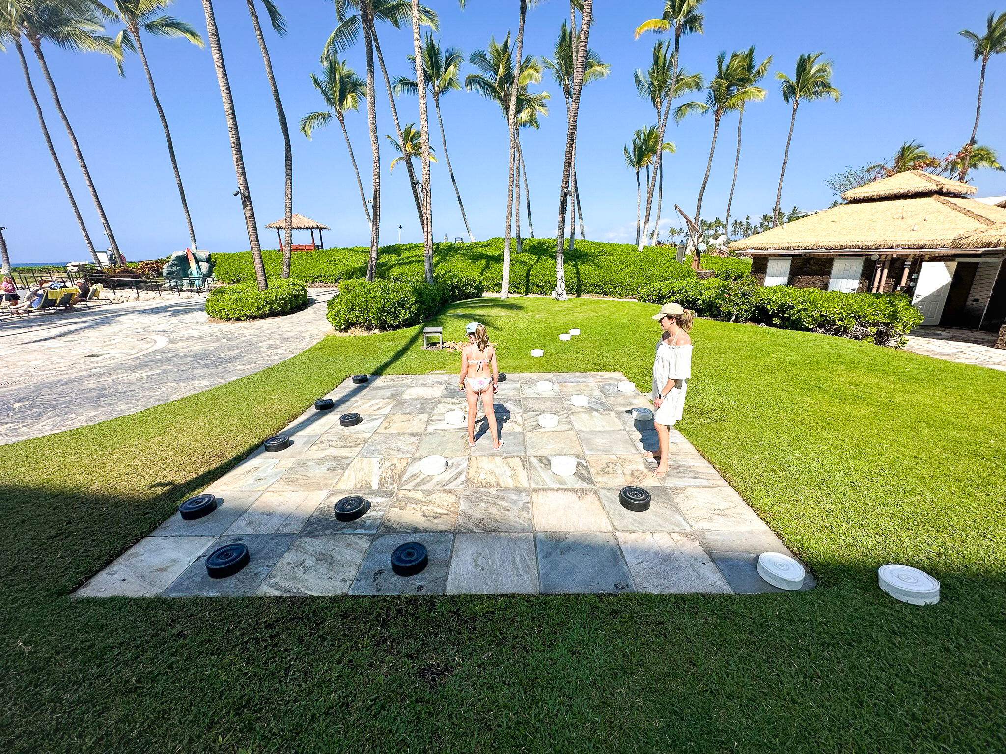 Hilton Waikoloa Village checkers